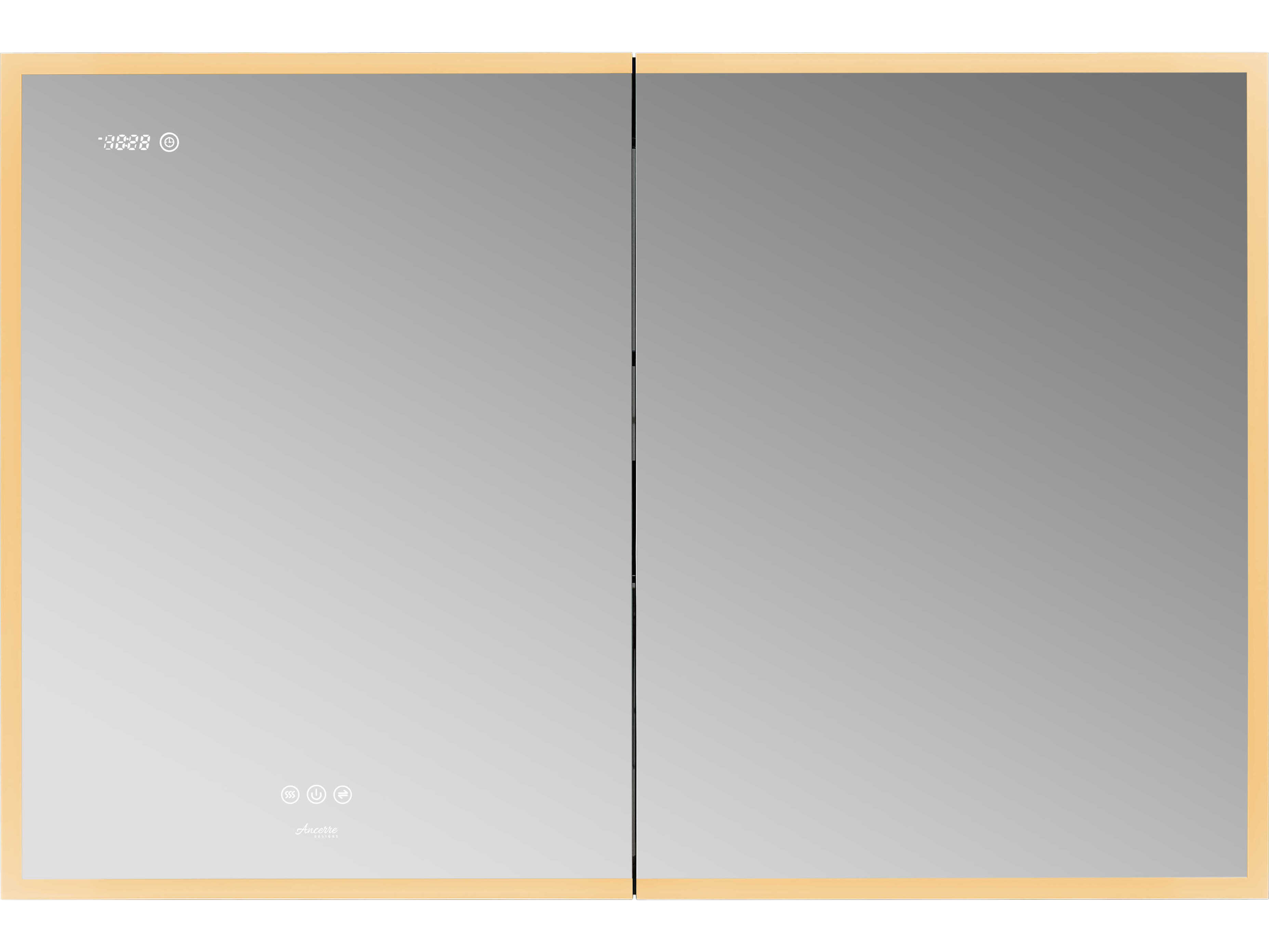 Ancerre Designs Pagani Black Rectangular Wall Mirror