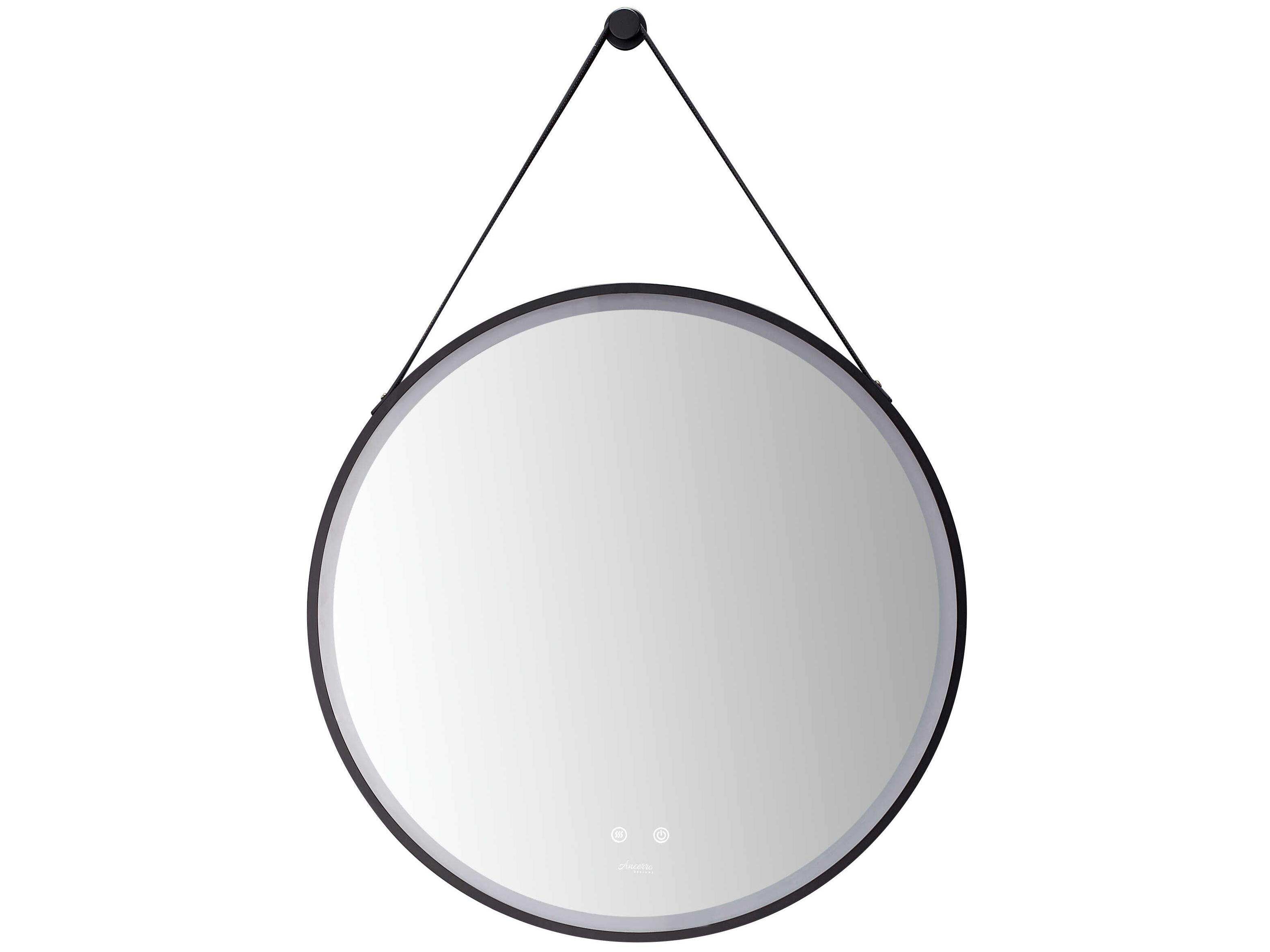 Ancerre Designs Sangle Round Wall Mirror