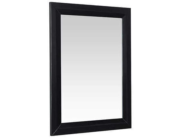Ancerre Designs Black Onyx Rectangular Wall Mirror