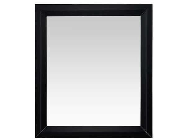 Ancerre Designs Black Onyx Rectangular Wall Mirror