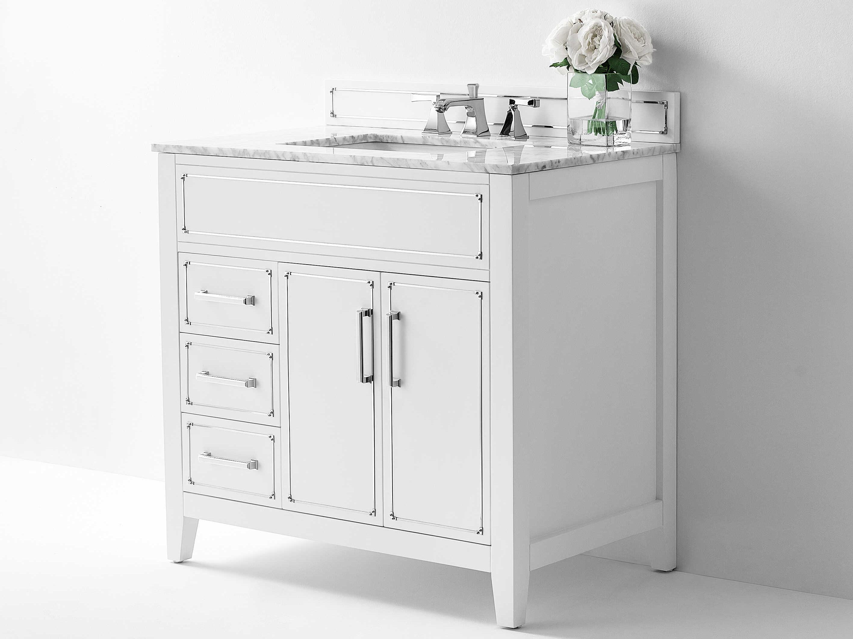 Ancerre Designs Aspen White 36" Vanity