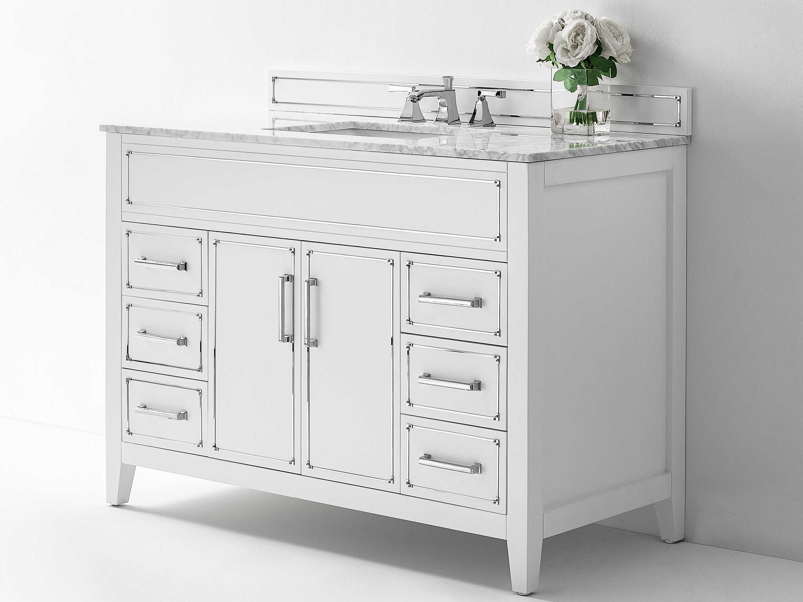 Ancerre Designs Aspen White 48" Vanity