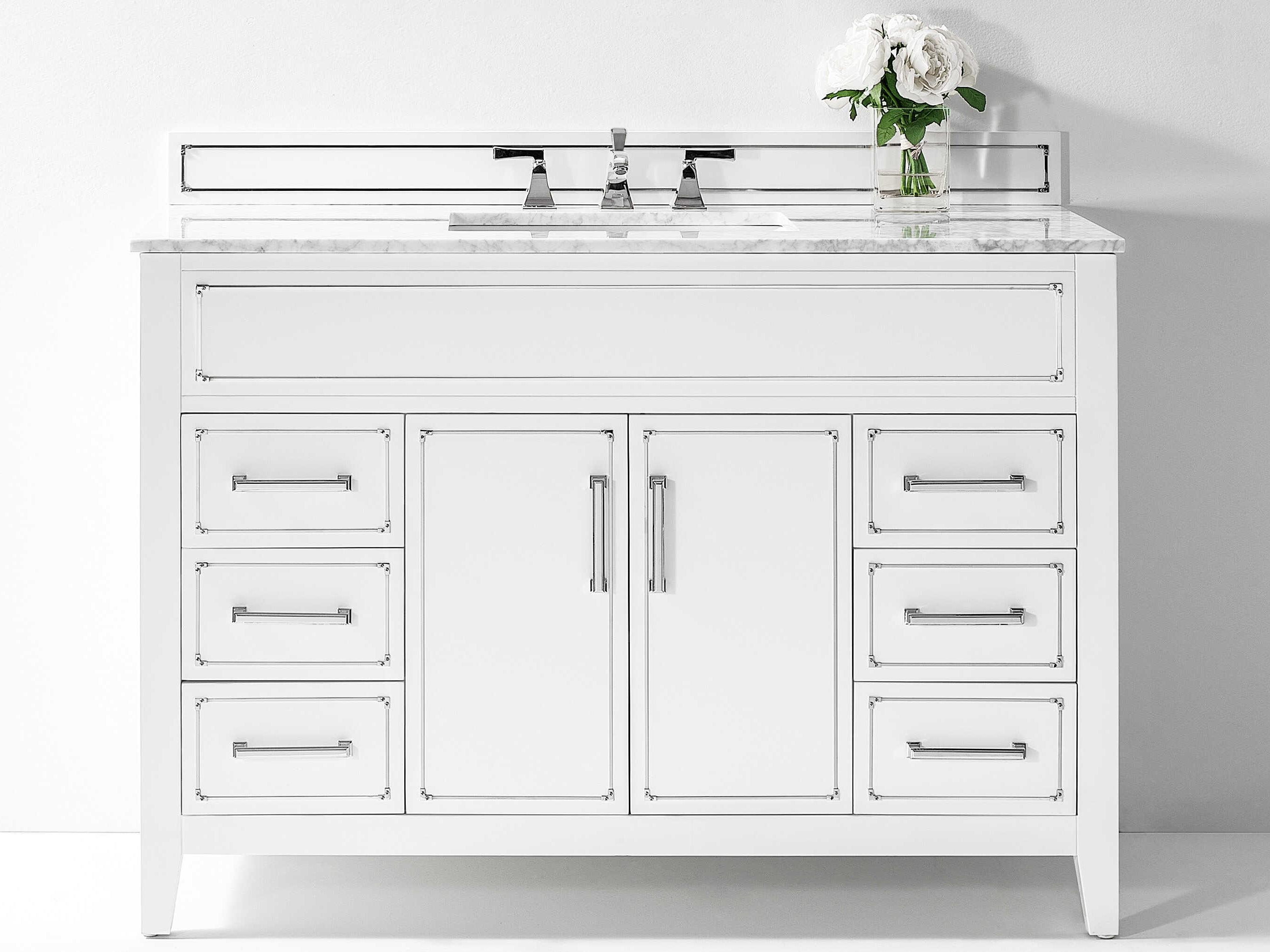Ancerre Designs Aspen White 48" Vanity