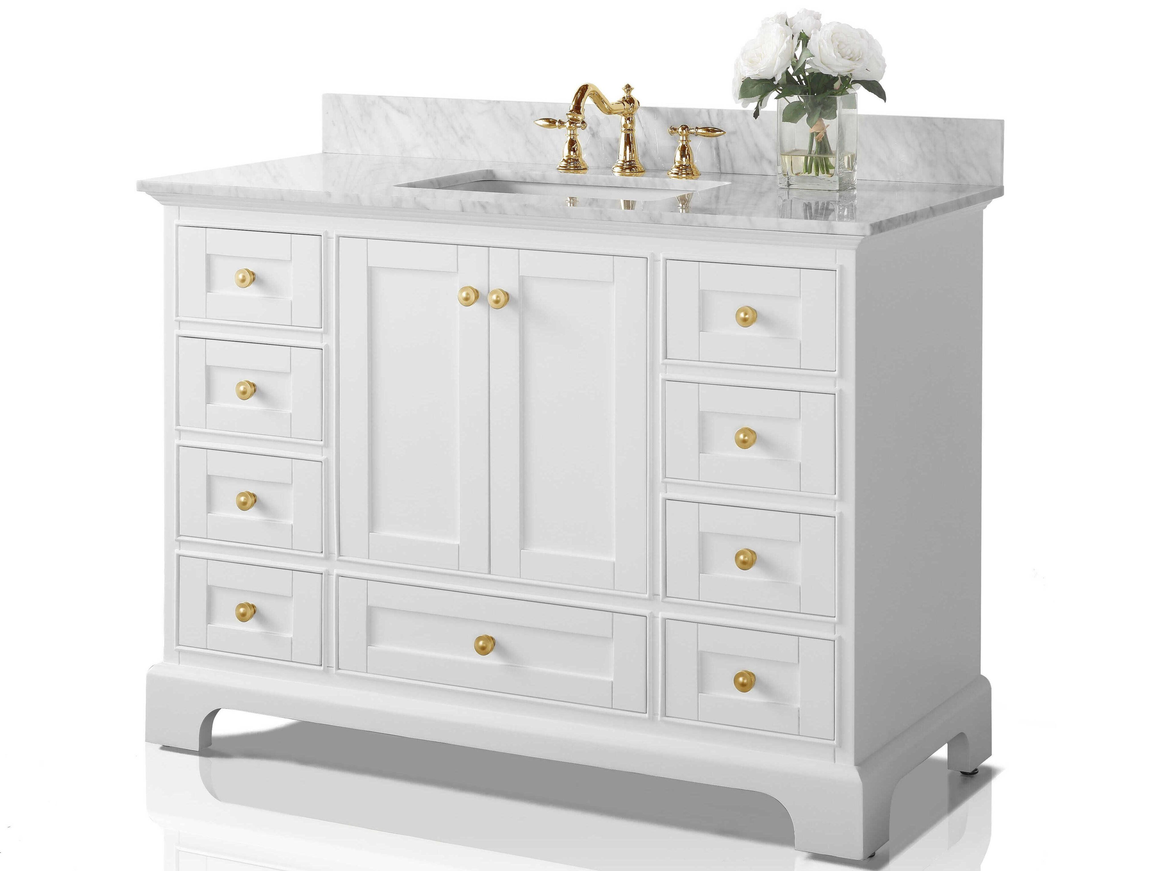 Ancerre Designs Audrey White 48" Vanity