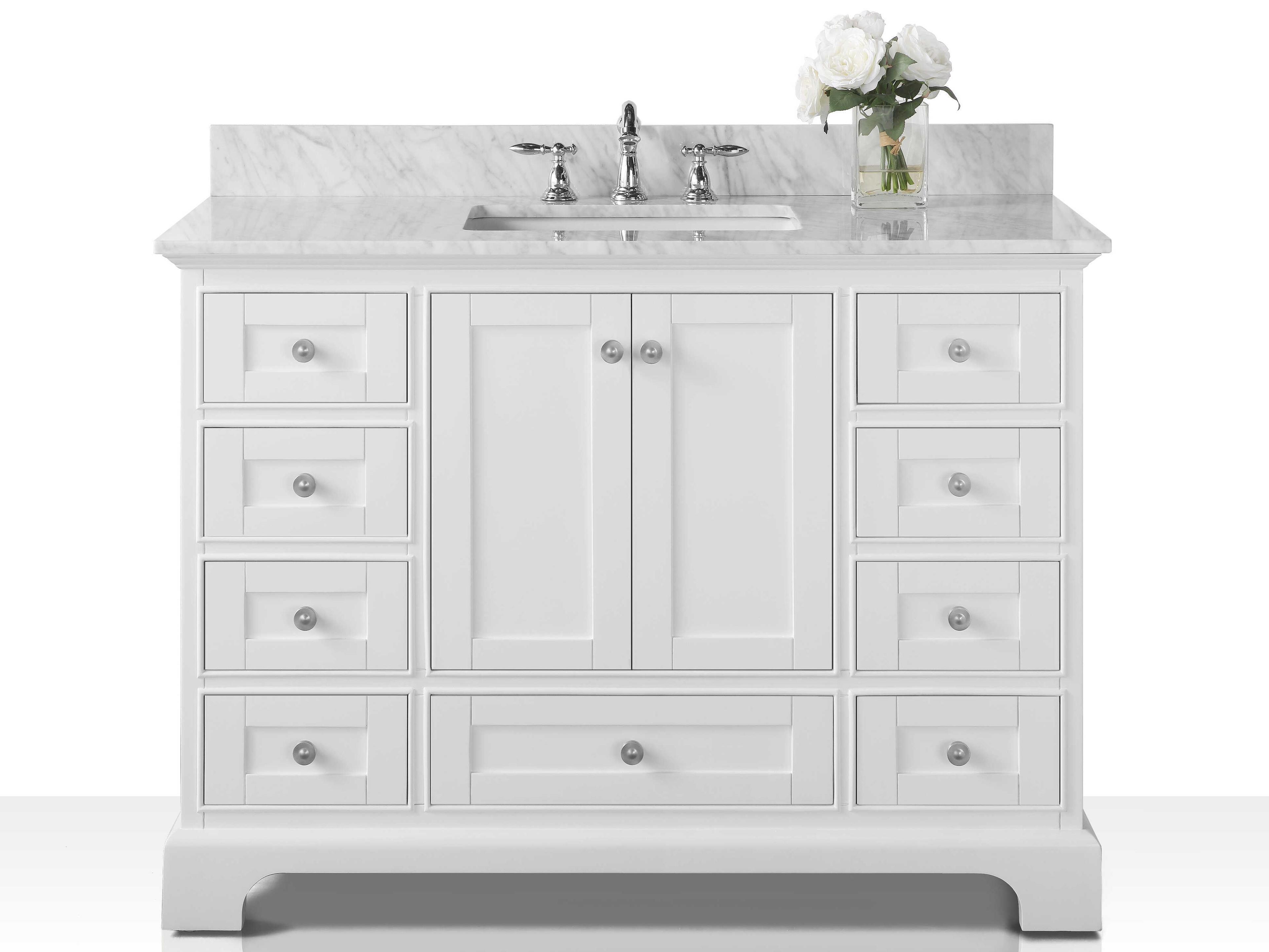 Ancerre Designs Audrey White 48" Vanity