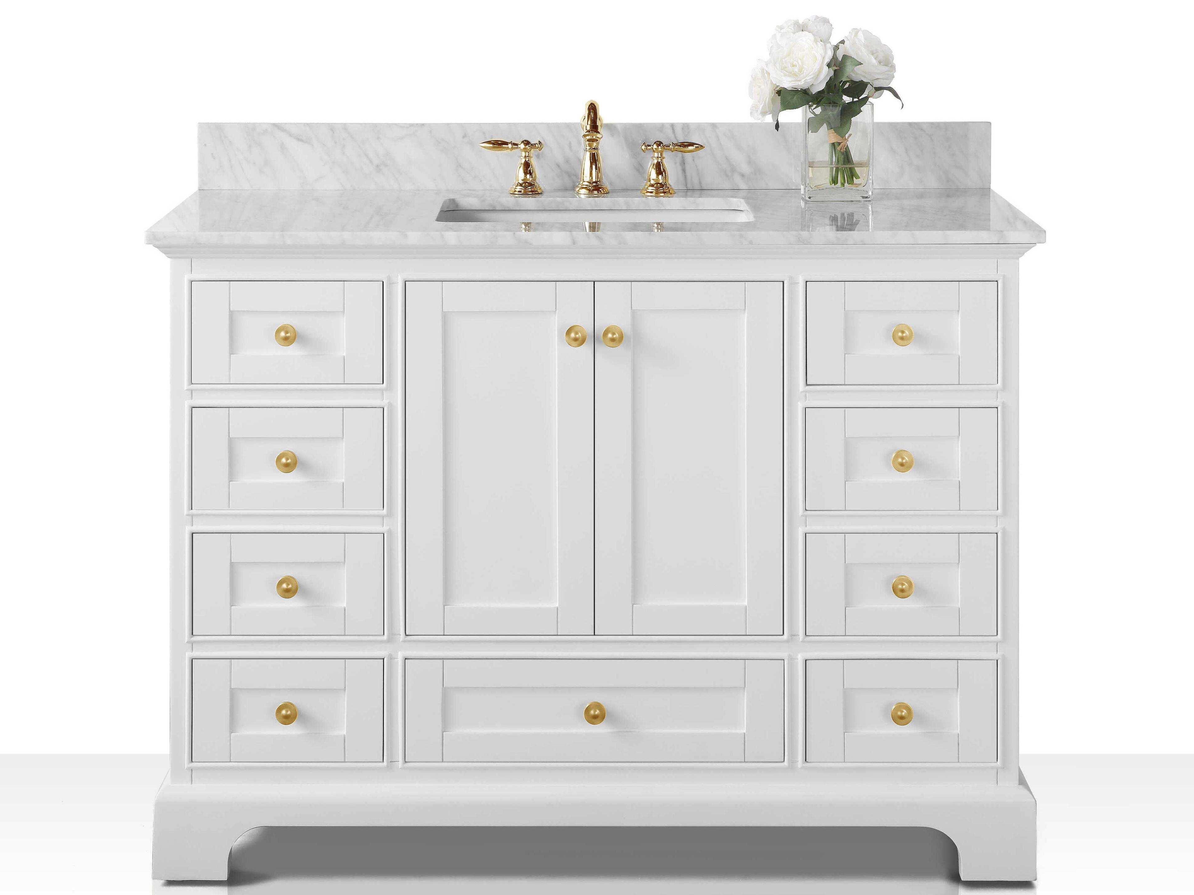 Ancerre Designs Audrey White 48" Vanity
