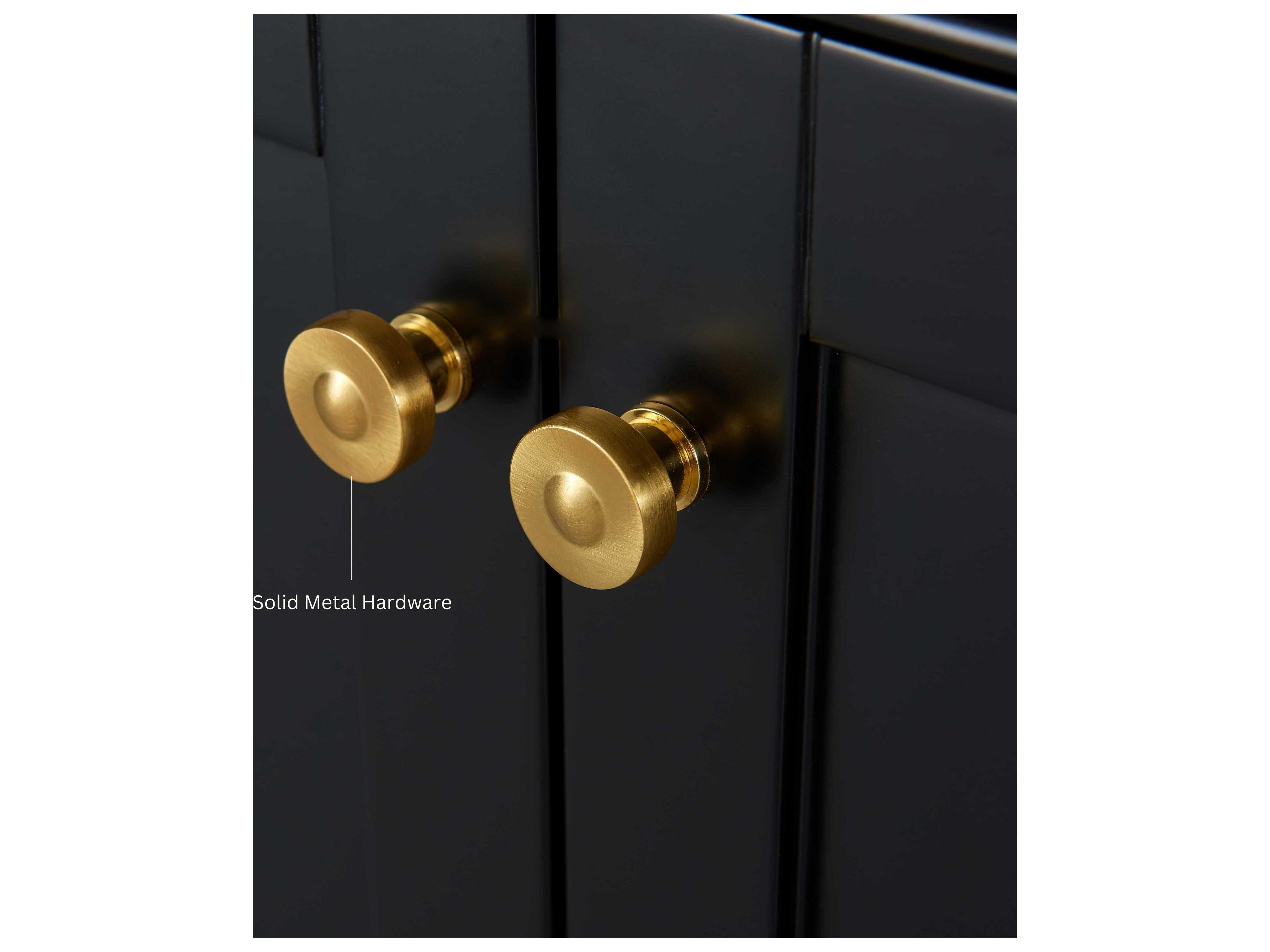 Ancerre Designs Audrey Black Onyx 84" Vanity