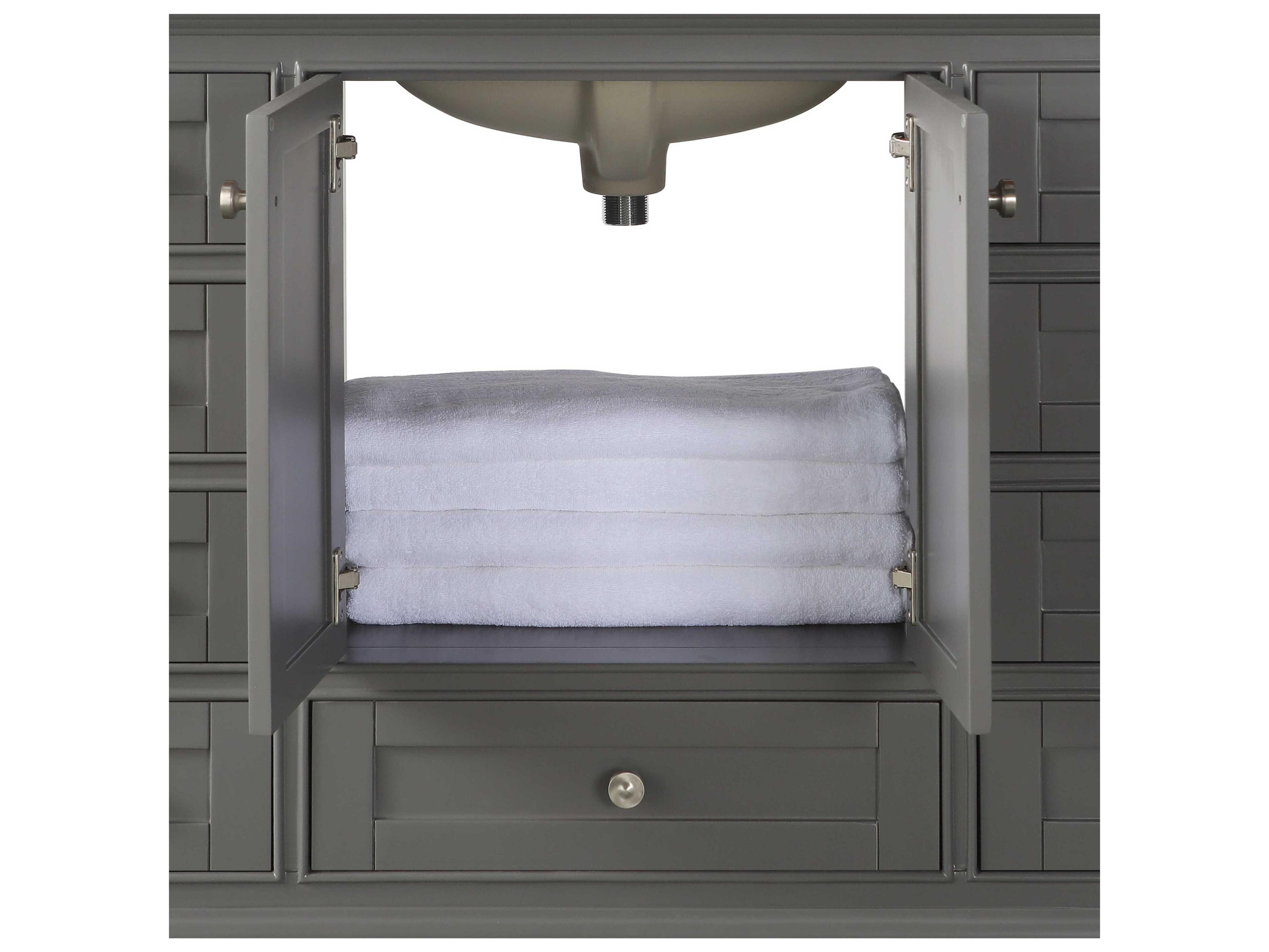 Ancerre Designs Audrey Sapphire Gray 84" Vanity