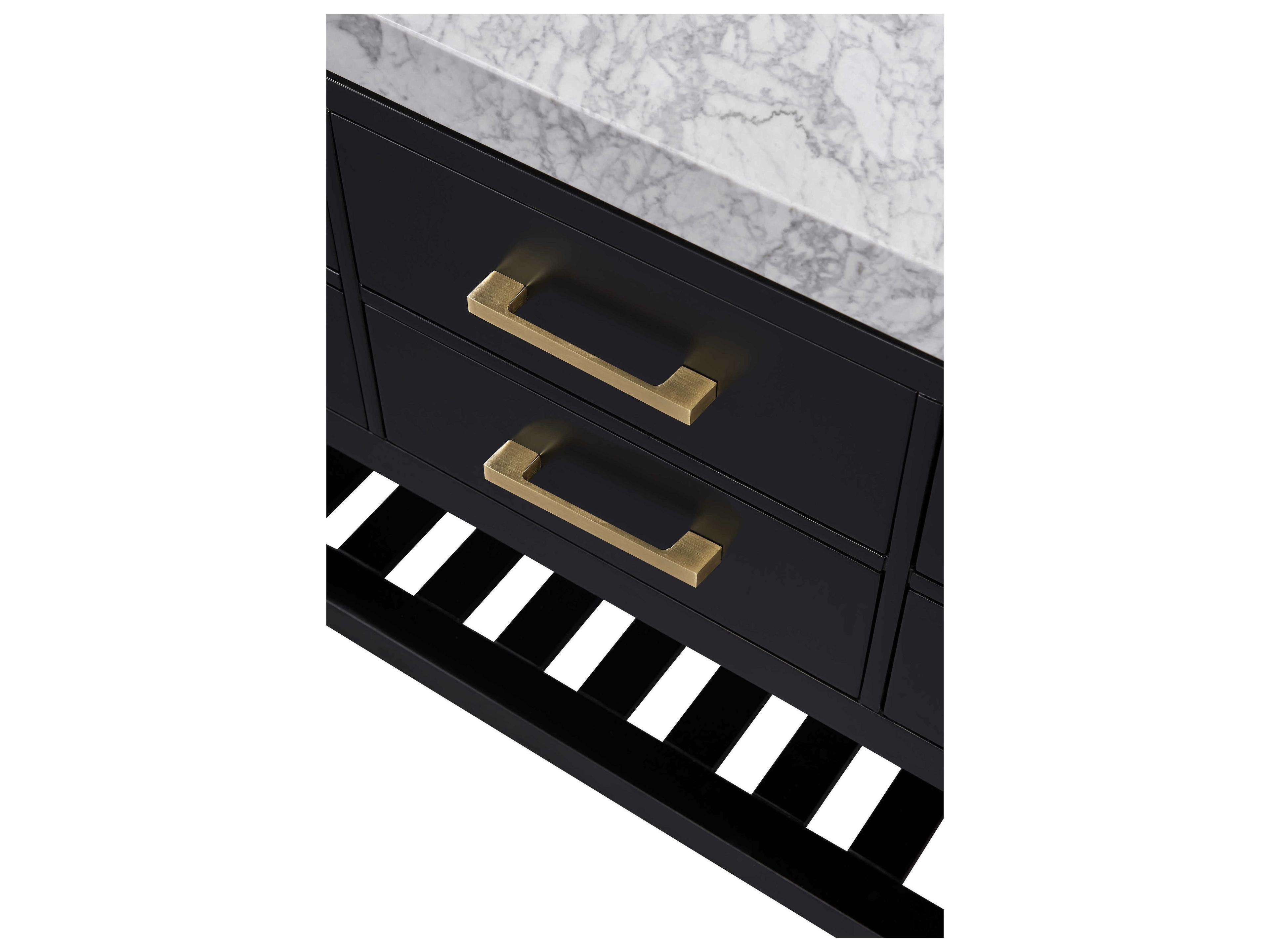 Ancerre Designs Elizabeth Black Onyx 36" Vanity