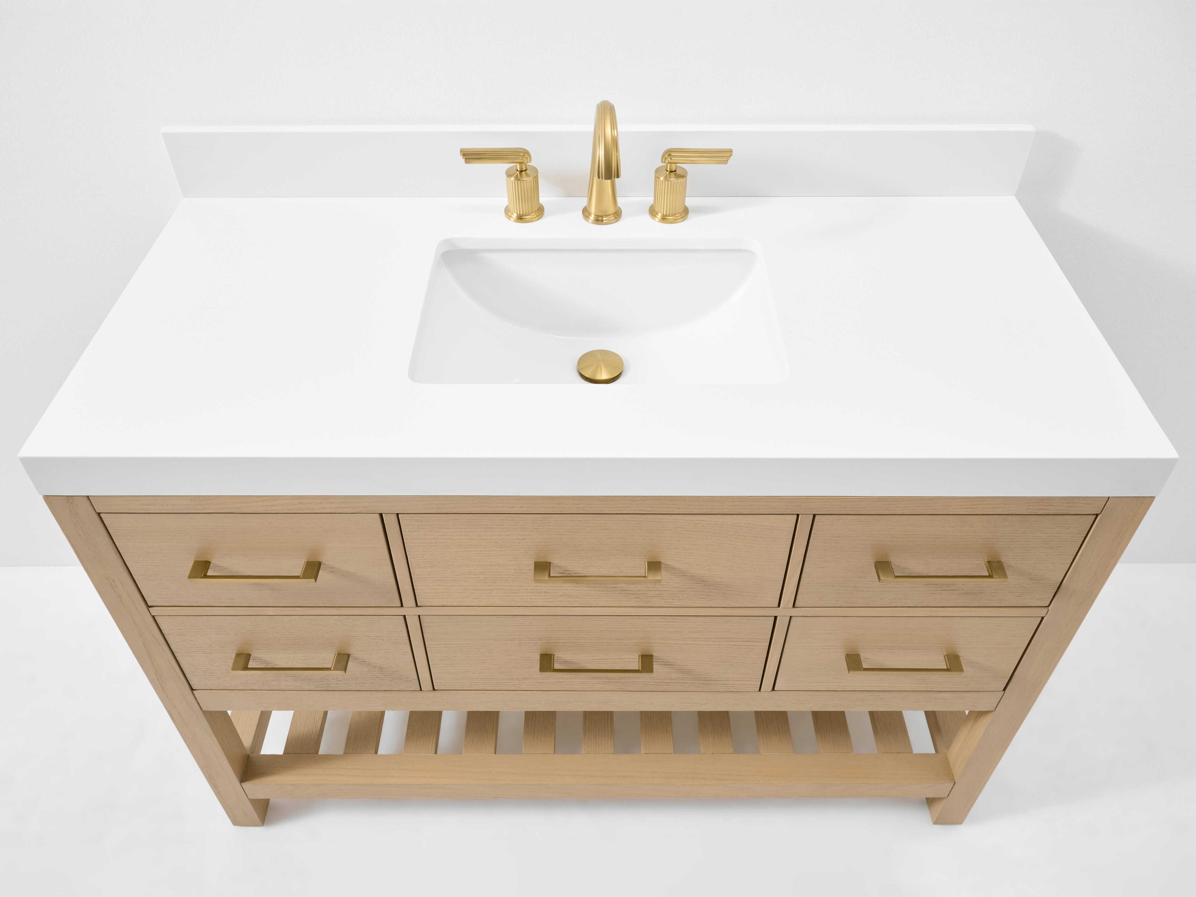 Ancerre Designs Elizabeth Oak 48" Vanity