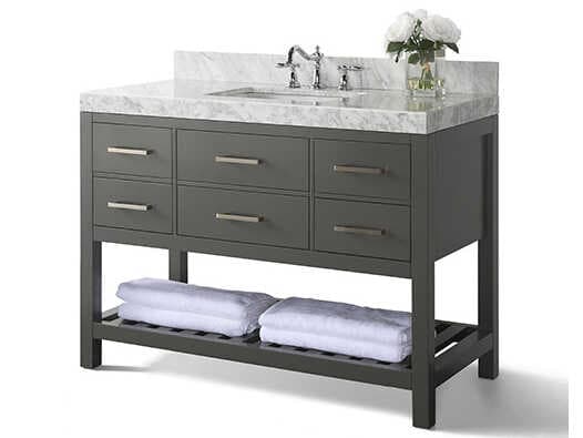 Ancerre Designs Elizabeth Sapphire Gray 48" Vanity