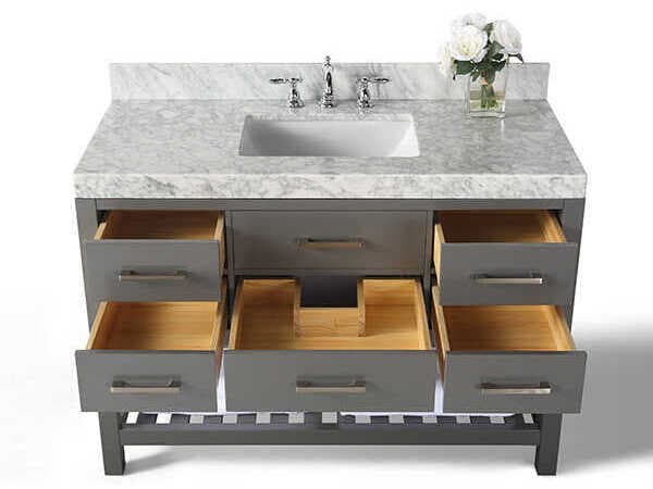 Ancerre Designs Elizabeth Sapphire Gray 48" Vanity