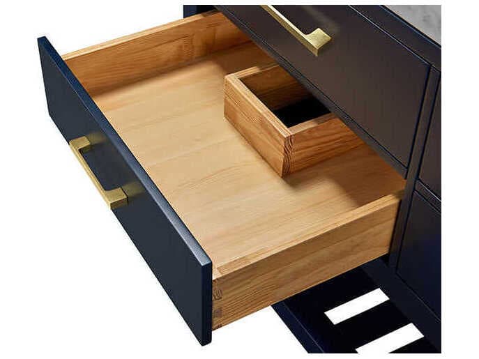 Ancerre Designs Elizabeth Heritage Blue 72" Vanity