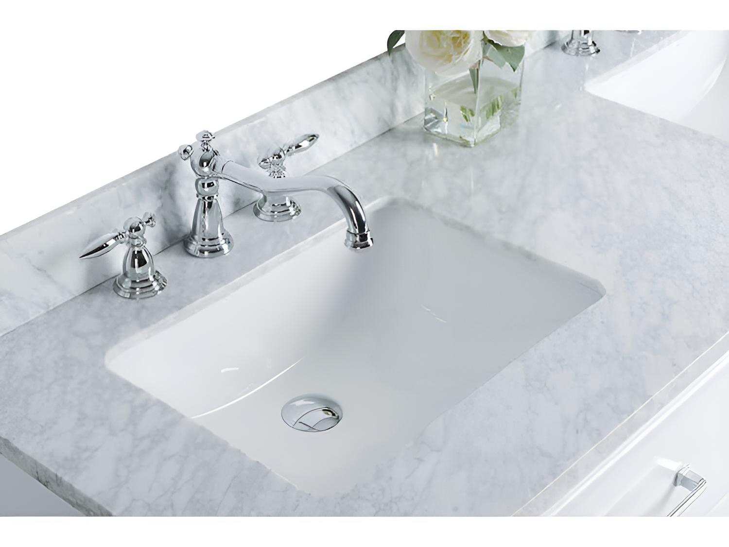 Ancerre Designs Ellie White 60" Vanity