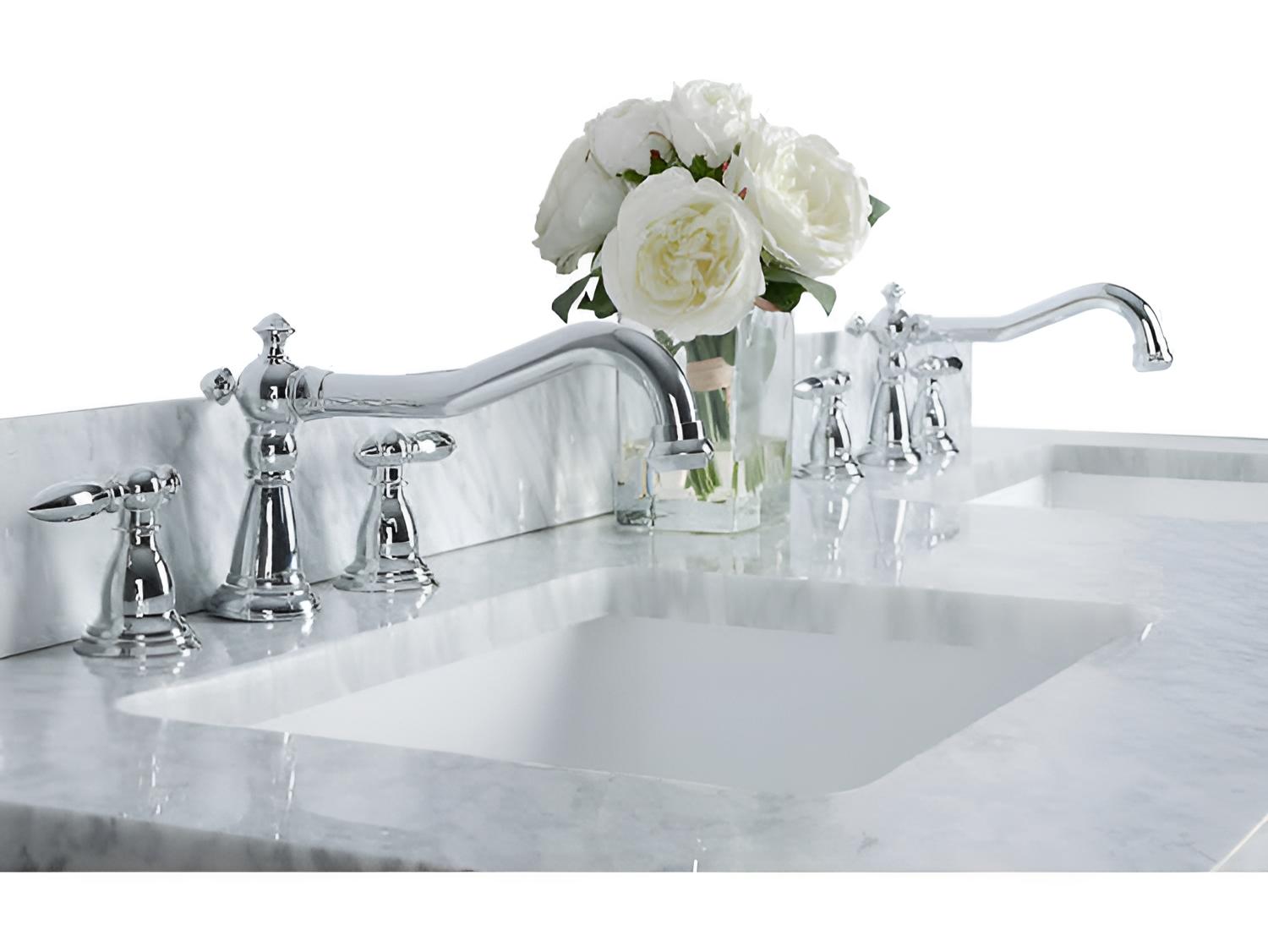 Ancerre Designs Ellie White 60" Vanity