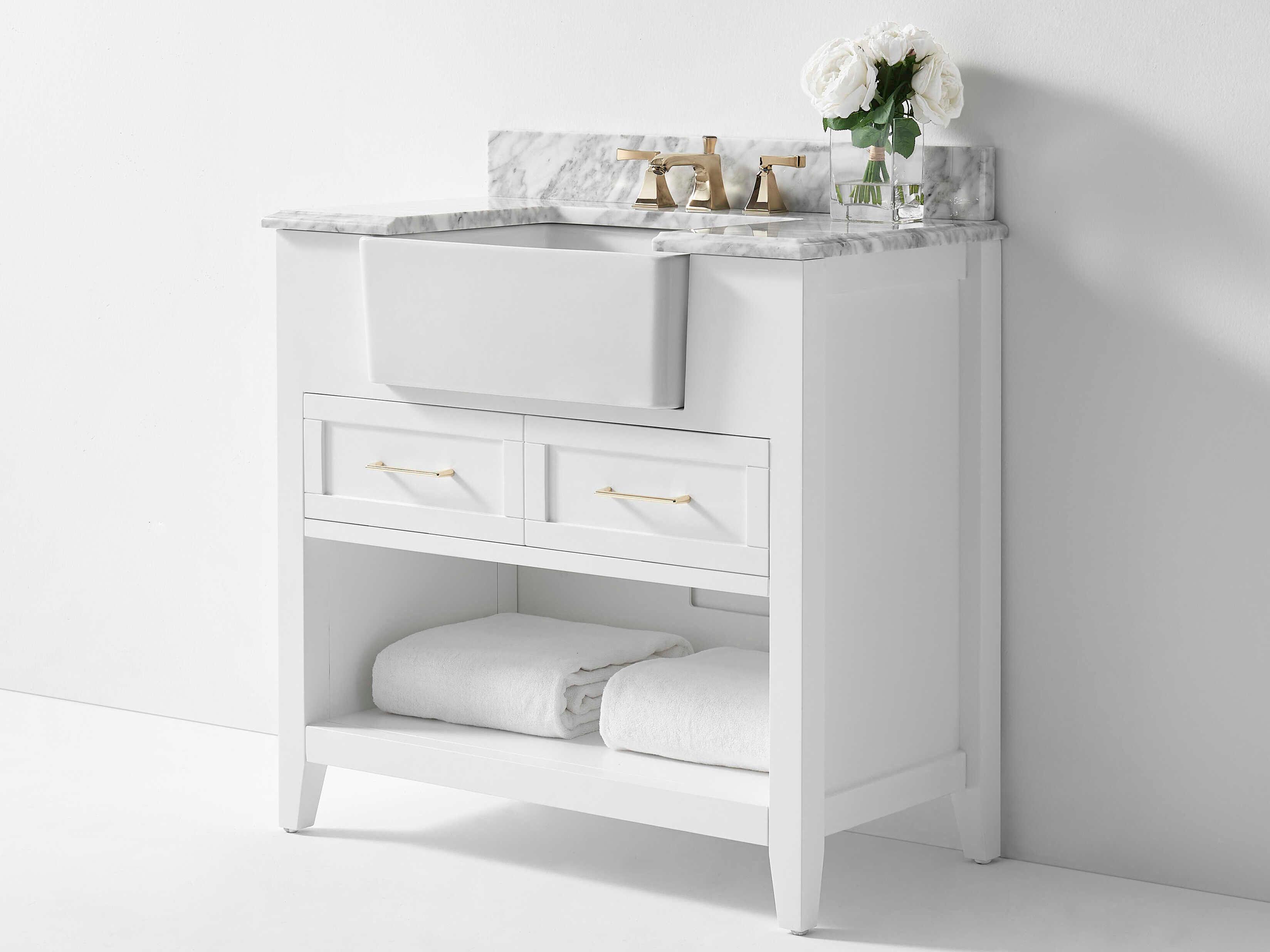 Ancerre Designs Hayley White 36" Vanity