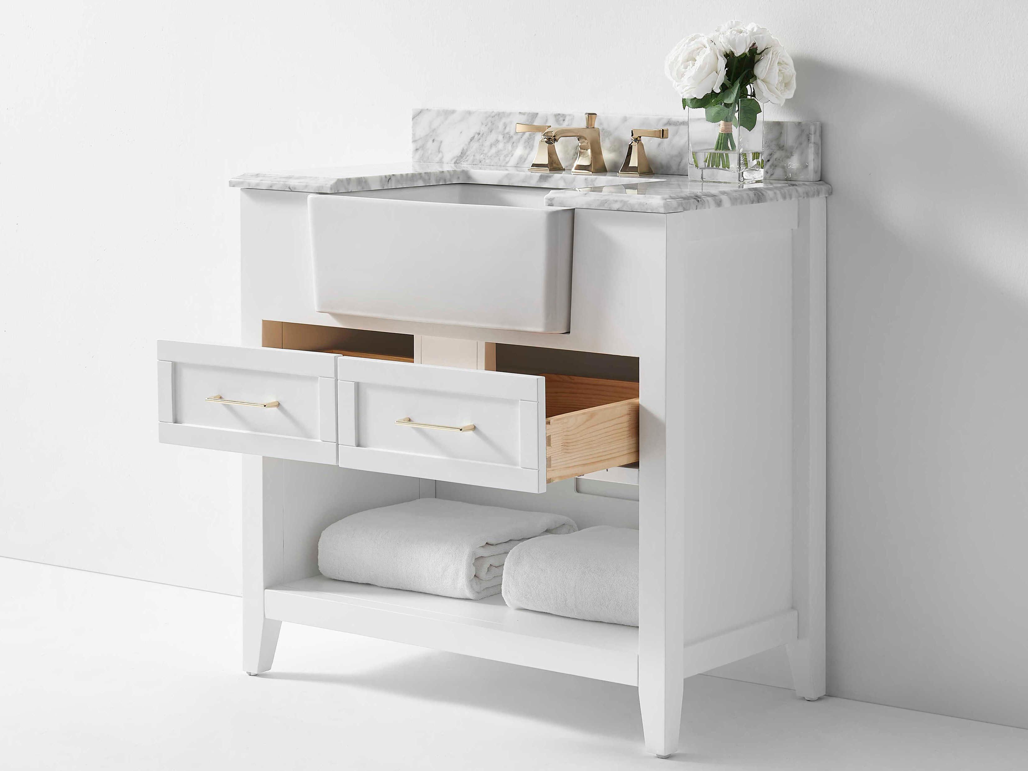 Ancerre Designs Hayley White 36" Vanity