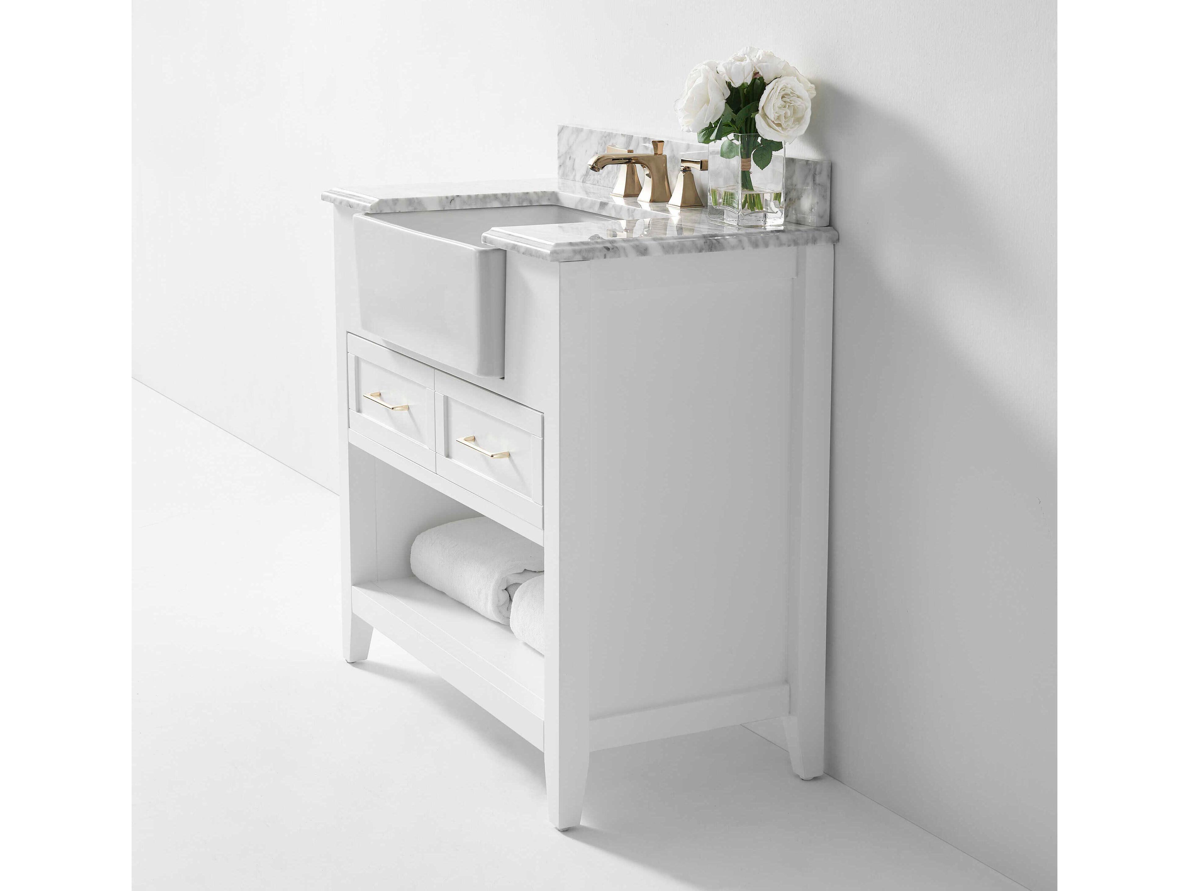 Ancerre Designs Hayley White 36" Vanity