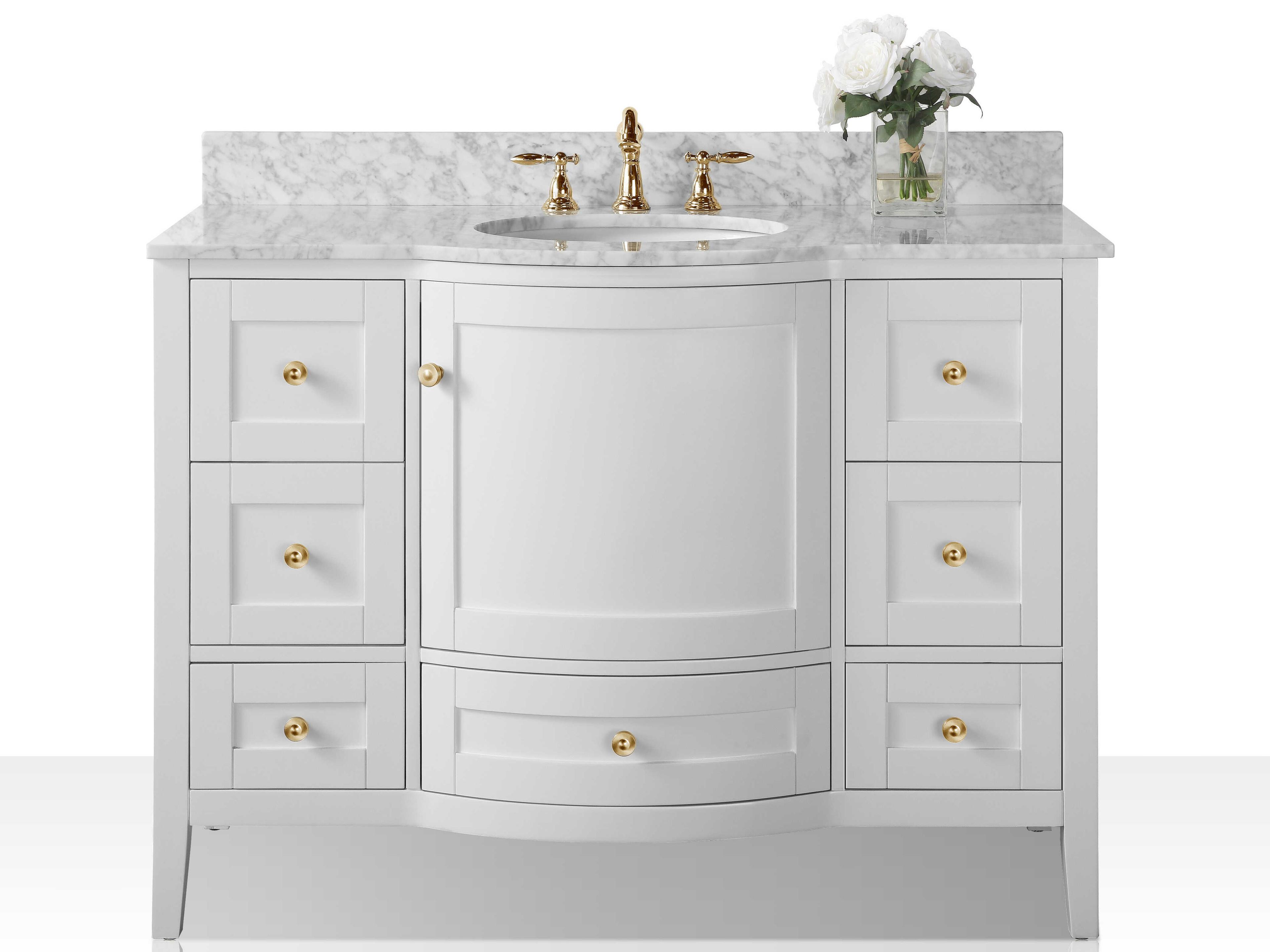 Ancerre Designs Lauren White 48" Vanity