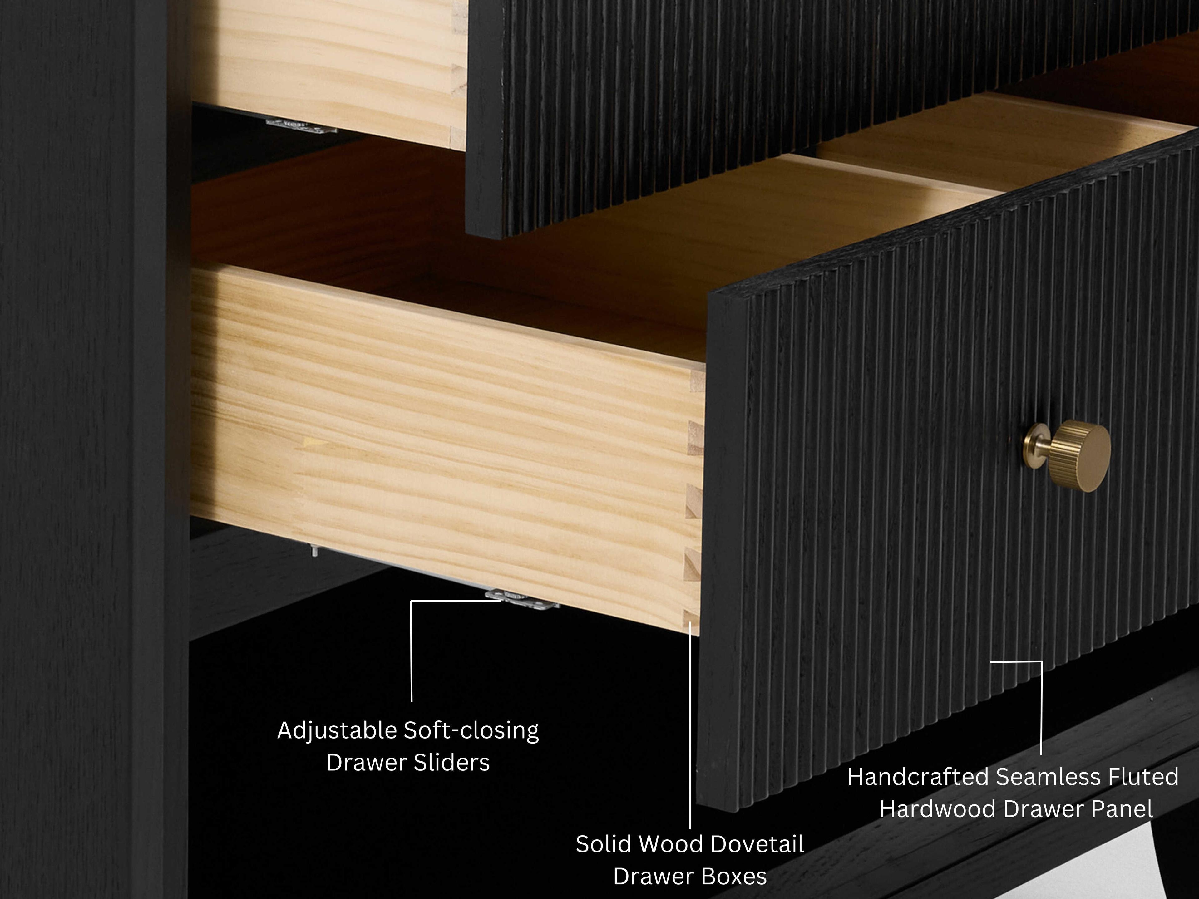 Ancerre Designs Momo Black Oak 24" Vanity