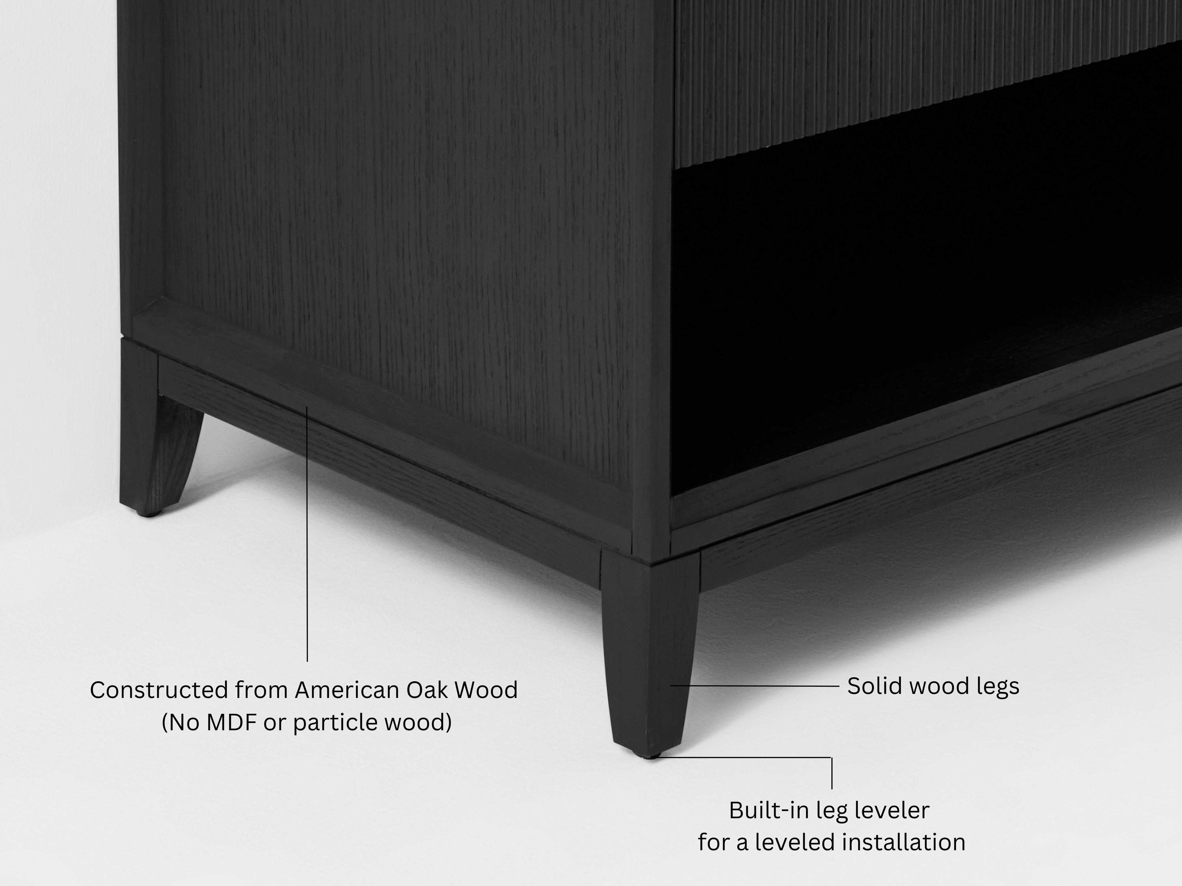 Ancerre Designs Momo Black Oak 24" Vanity