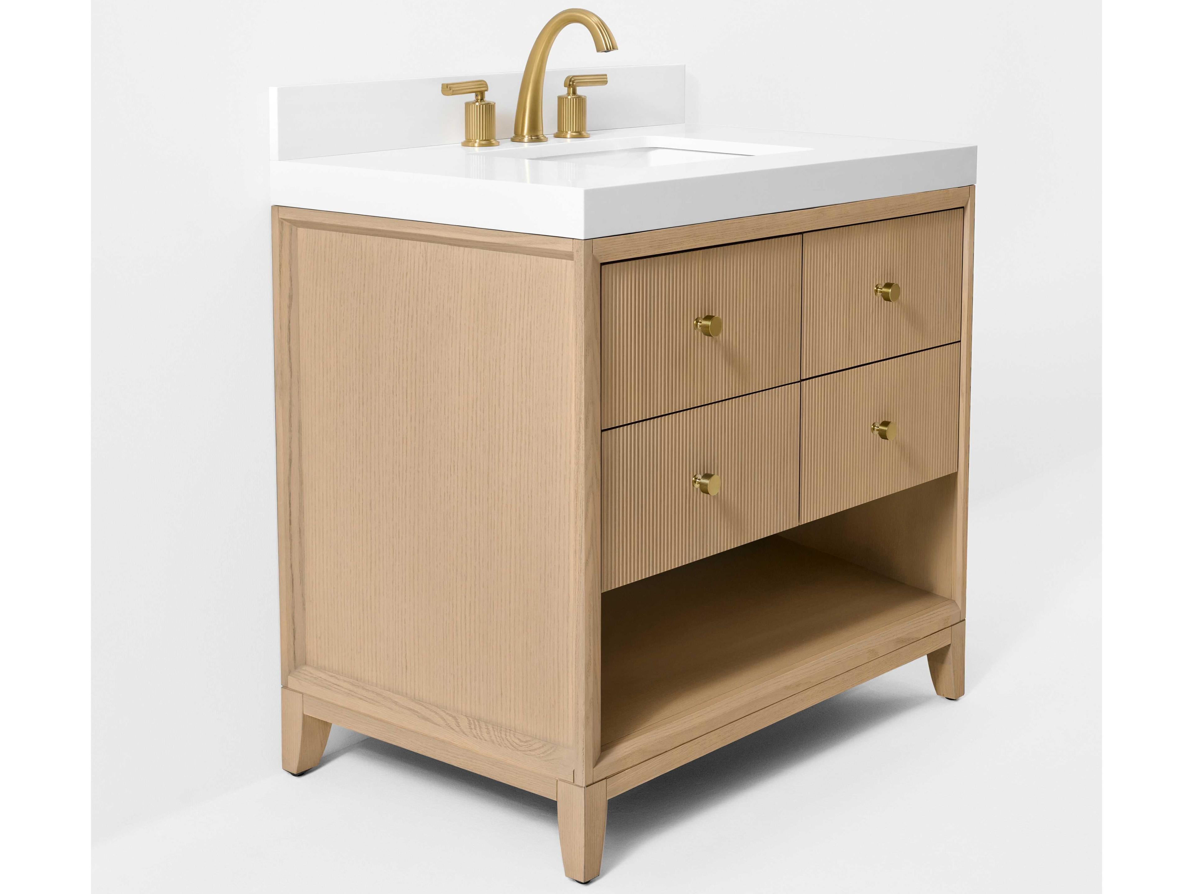 Ancerre Designs Momo Oak 36" Vanity