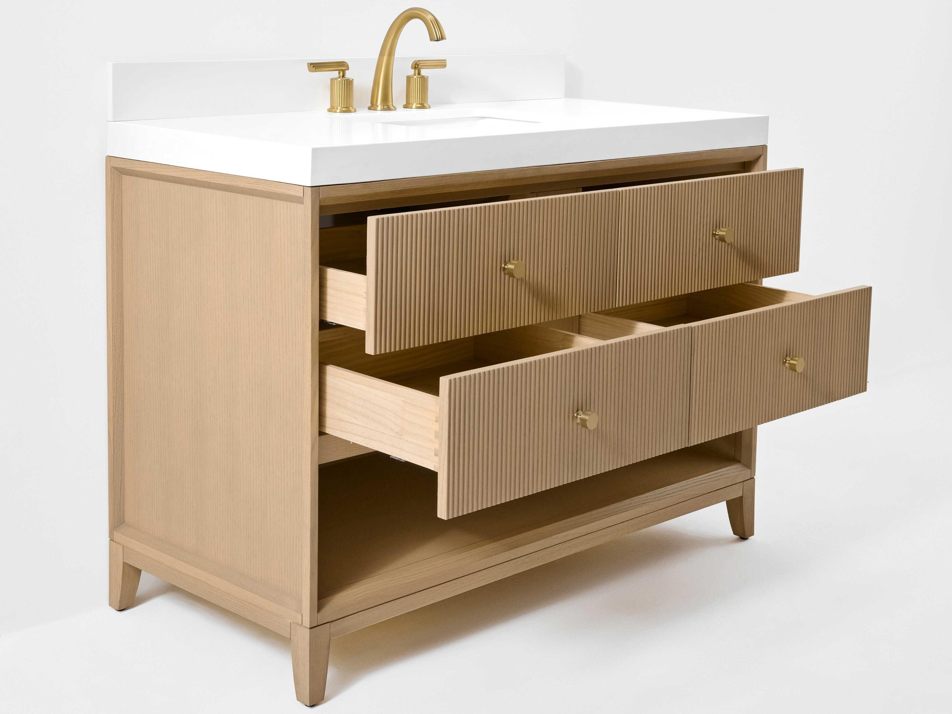 Ancerre Designs Momo Oak 48" Vanity