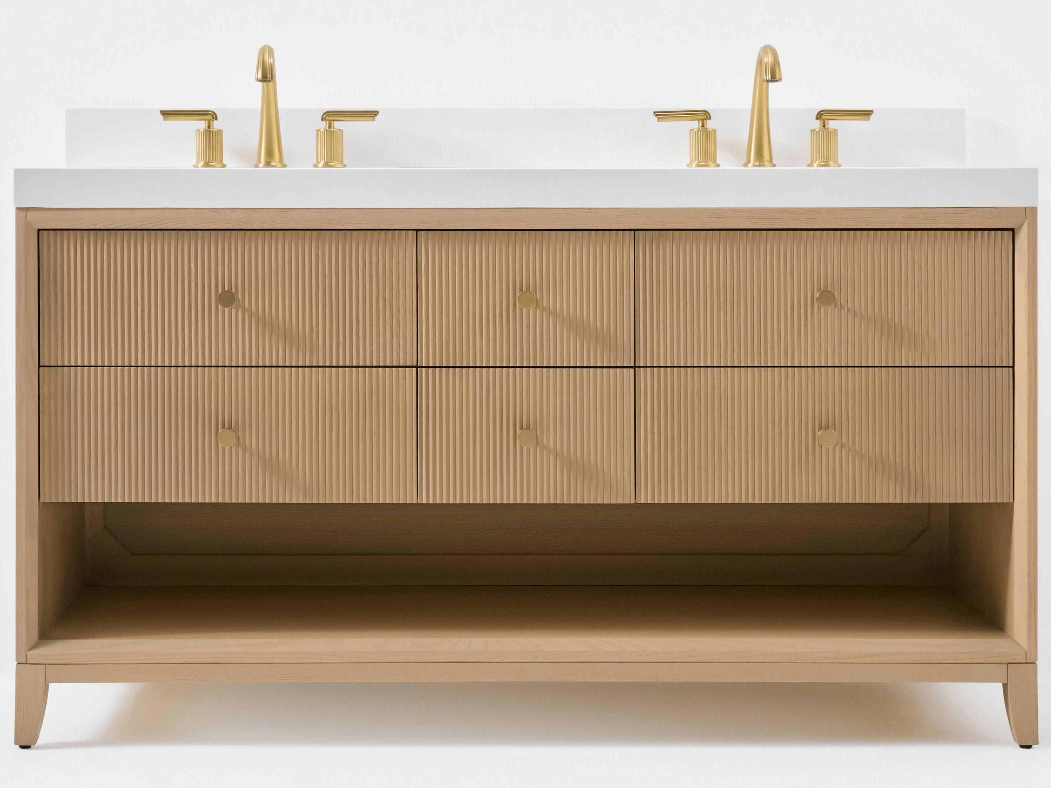 Ancerre Designs Momo Oak 60" Vanity