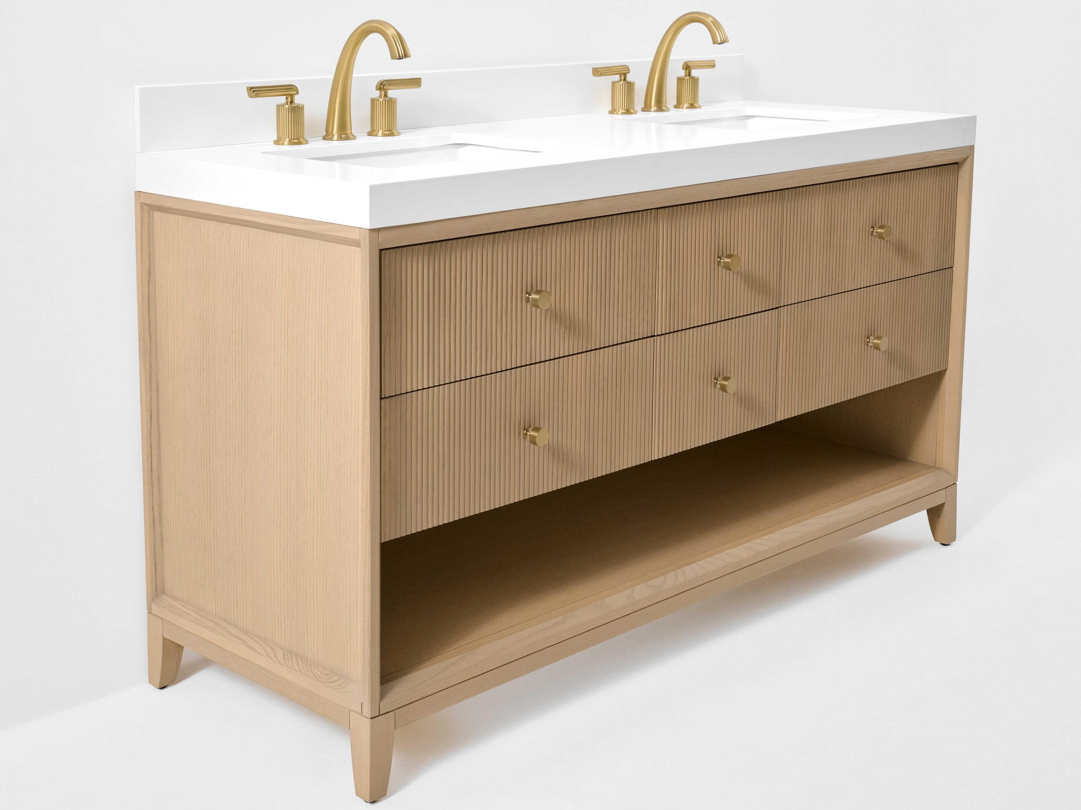 Ancerre Designs Momo Oak 60" Vanity