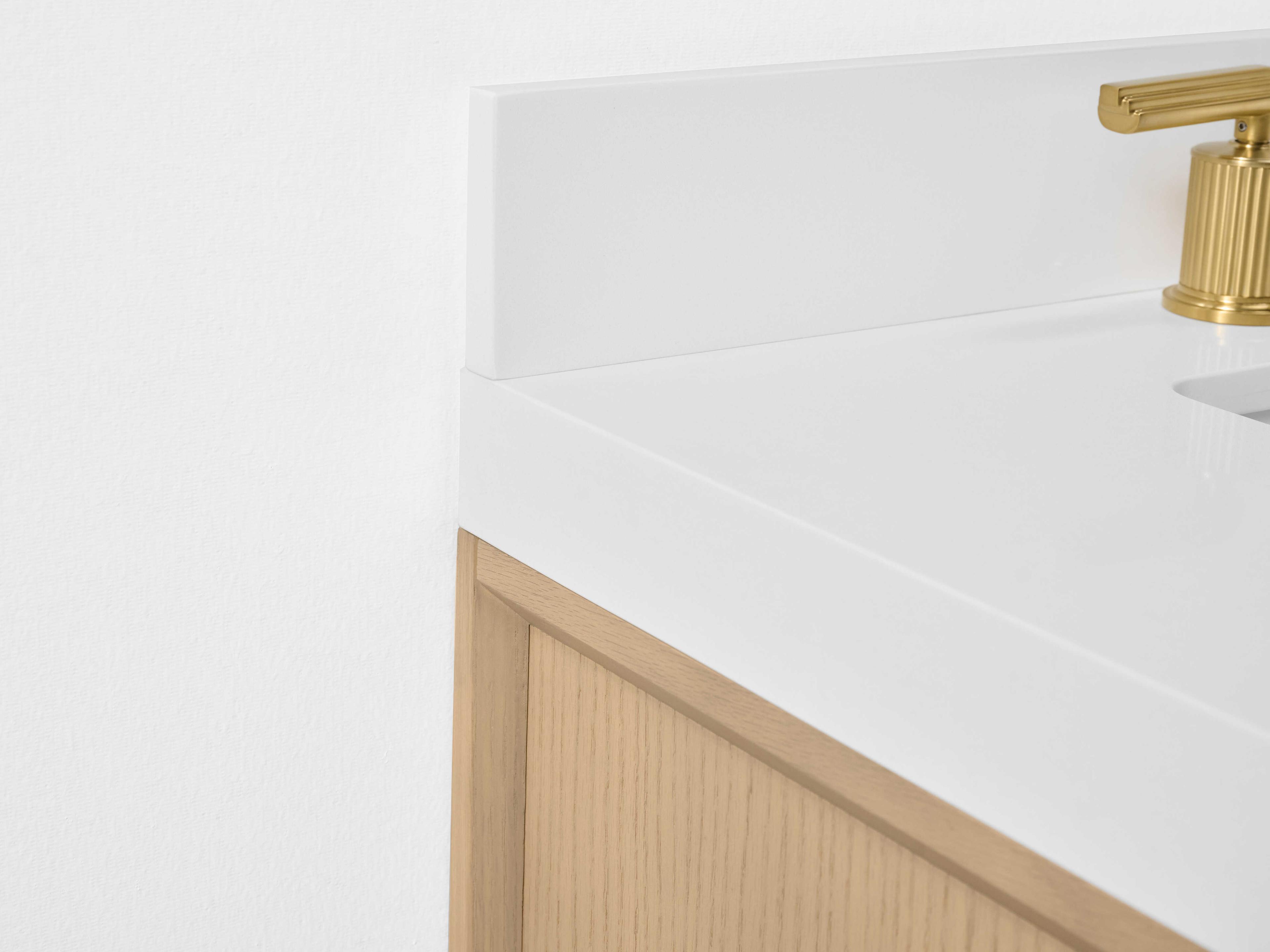 Ancerre Designs Momo Oak 84" Vanity