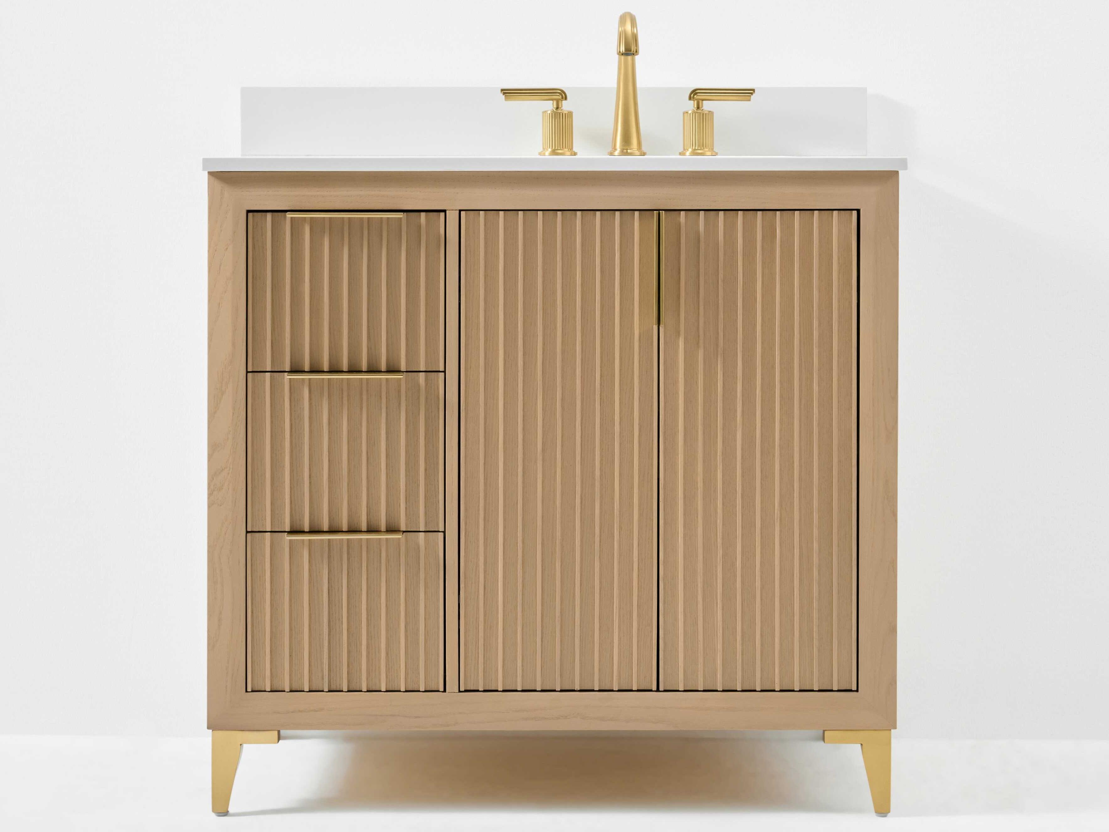 Ancerre Designs Turlington Oak 36" Vanity