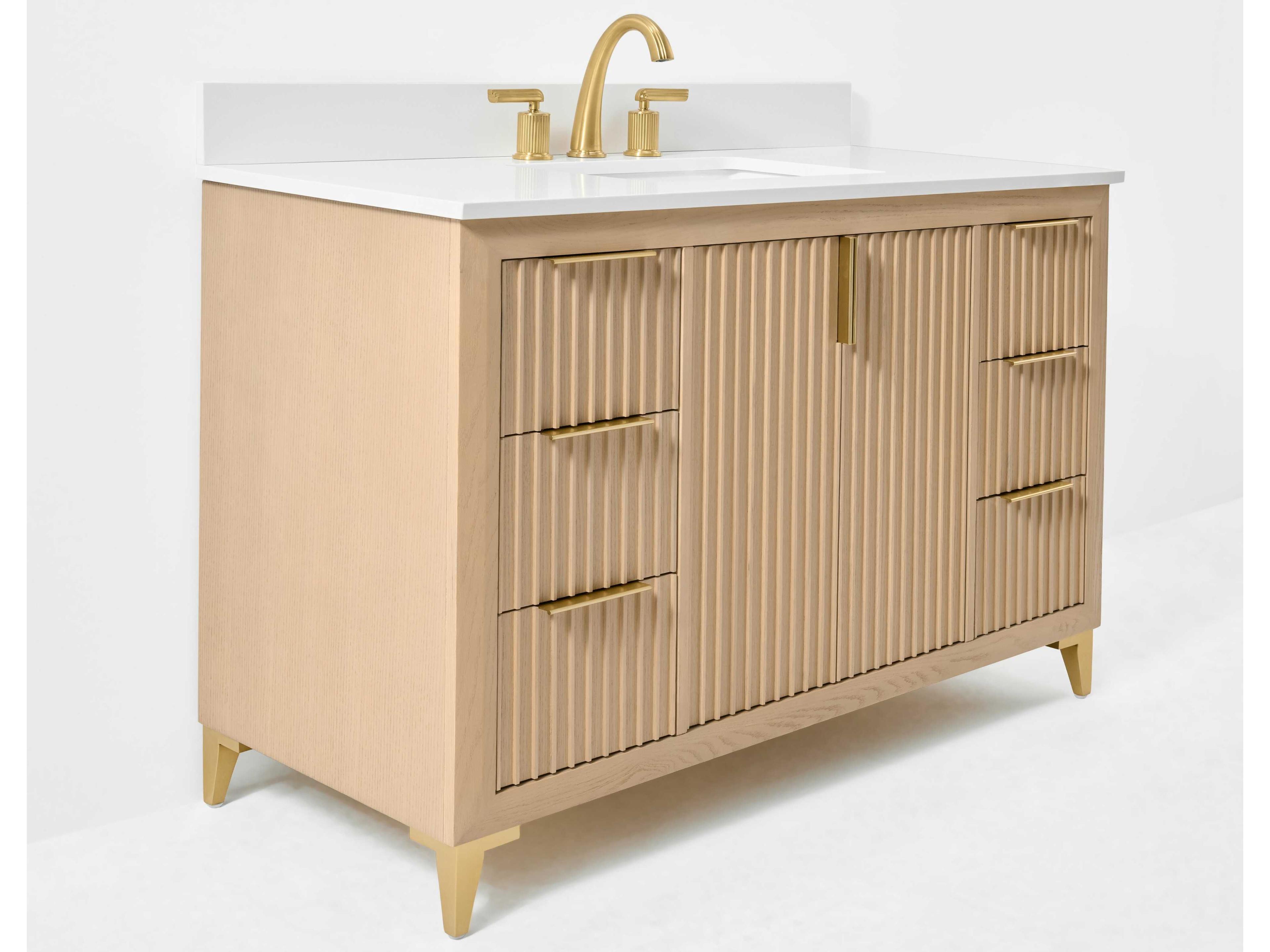 Ancerre Designs Turlington Oak 48" Vanity