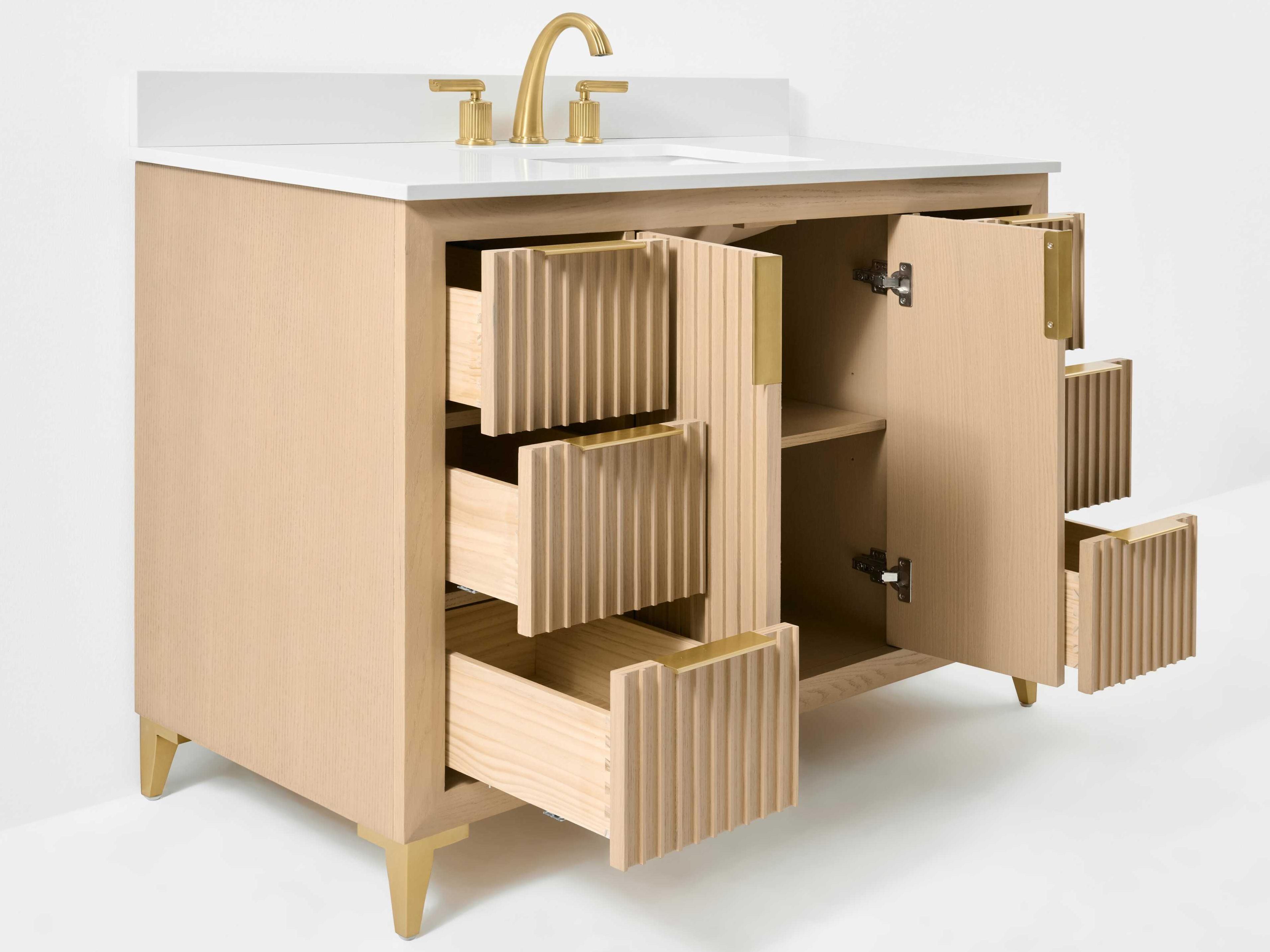 Ancerre Designs Turlington Oak 48" Vanity