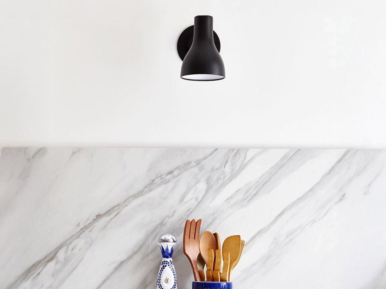 Anglepoise Type-75 Mini 1-Light Jet Black Wall Sconce