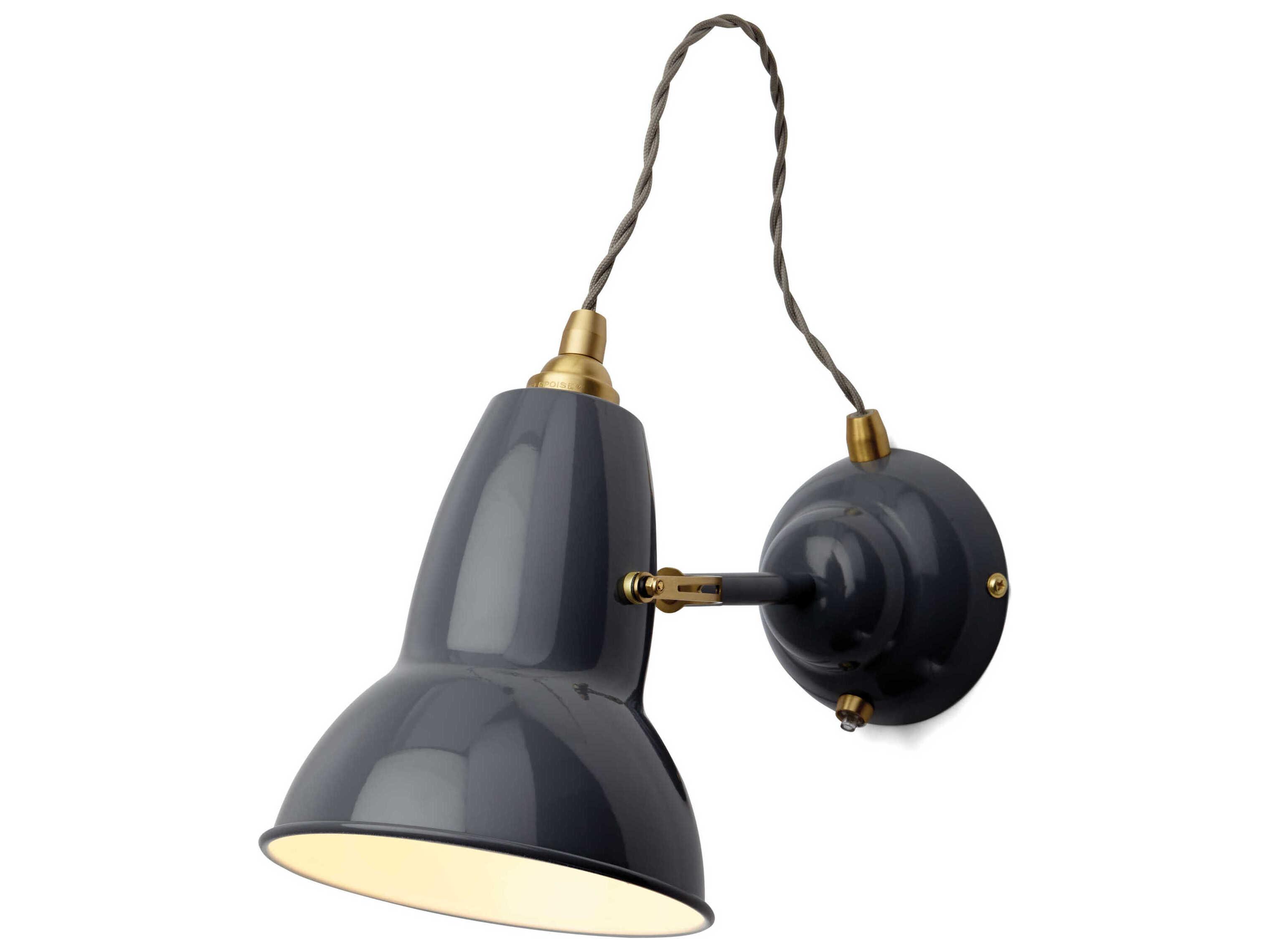 Anglepoise Original-1227 1-Light Elephant Grey Wall Sconce