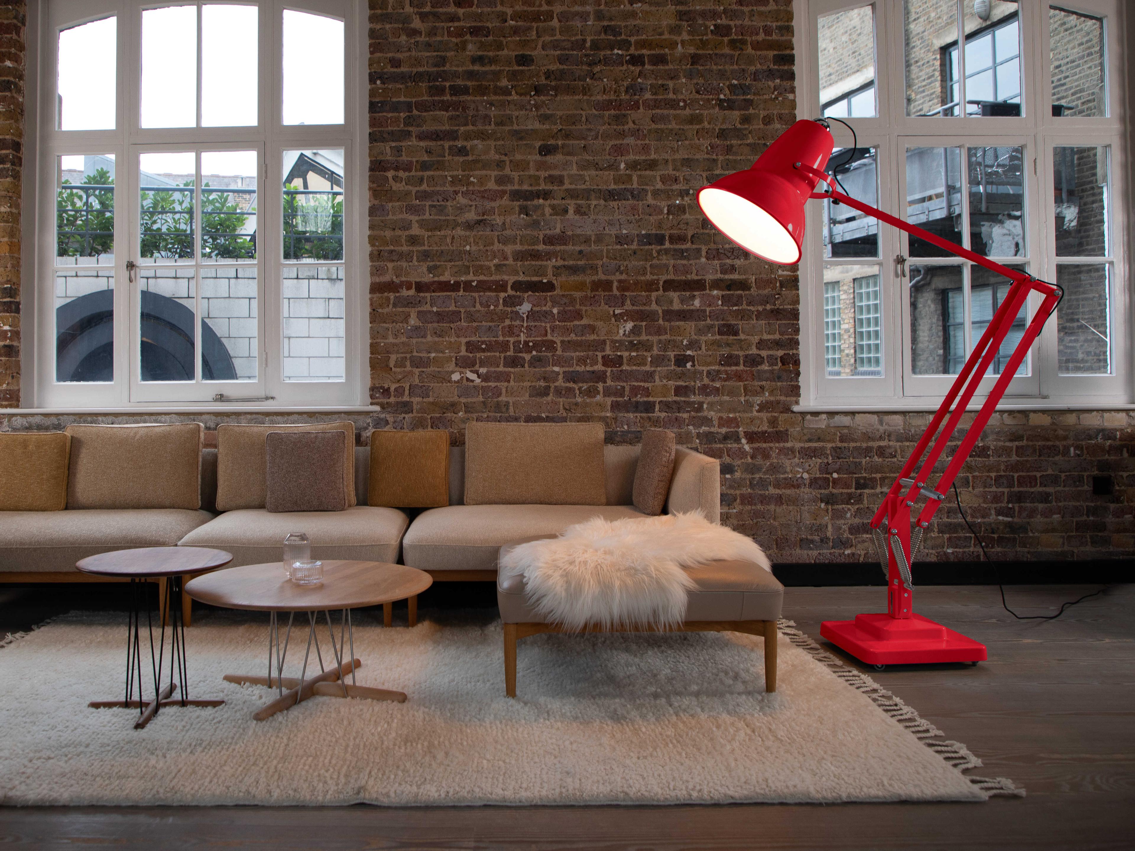 Anglepoise Original-1227 Giant Crimson Red Floor Lamp
