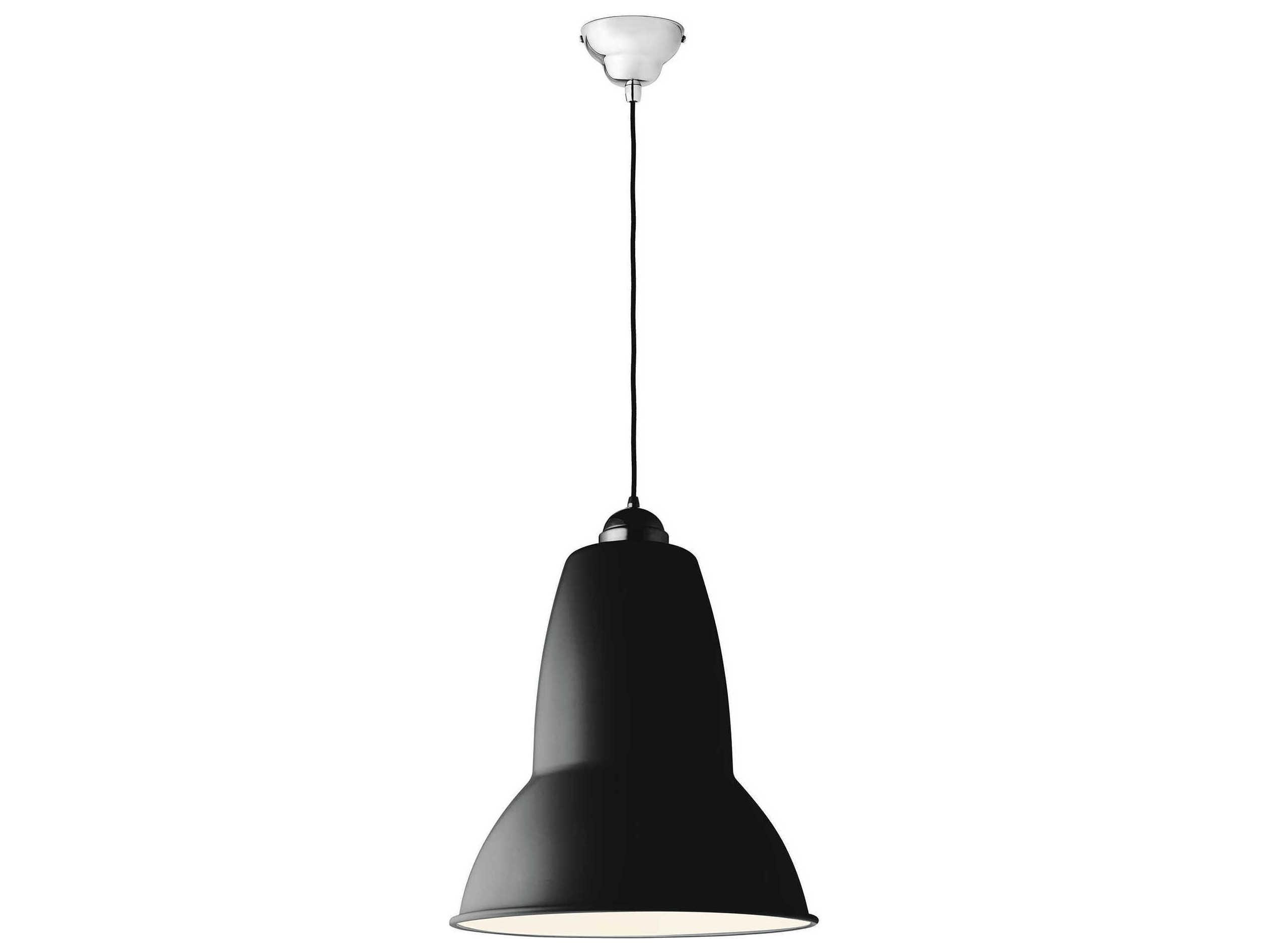 Anglepoise Original-1227 Giant 1-Light Jet Black Bell Pendant