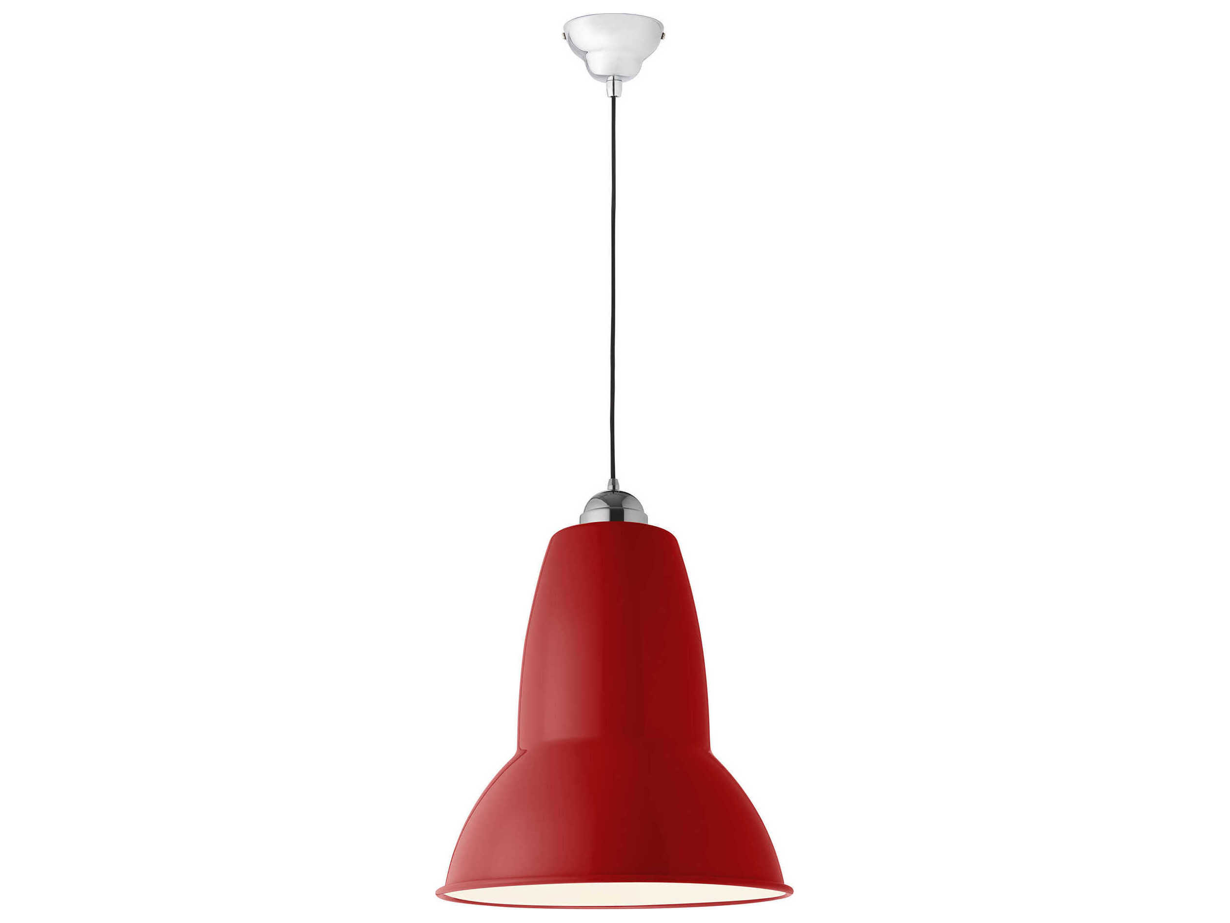 Anglepoise Original-1227 Giant 1-Light Crimson Red Bell Pendant