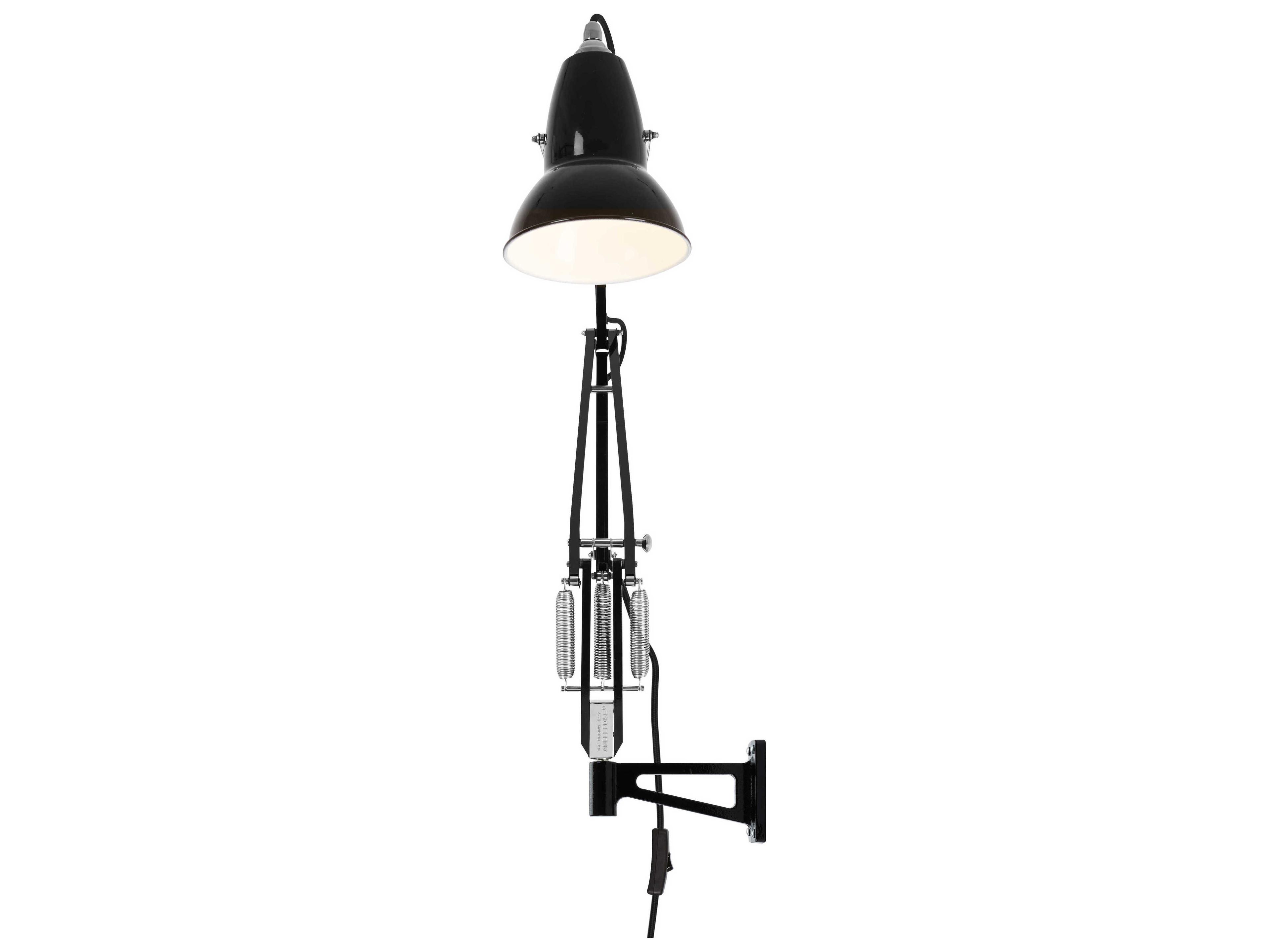 Anglepoise Original-1227 1-Light Jet Black Swing Wall Sconce