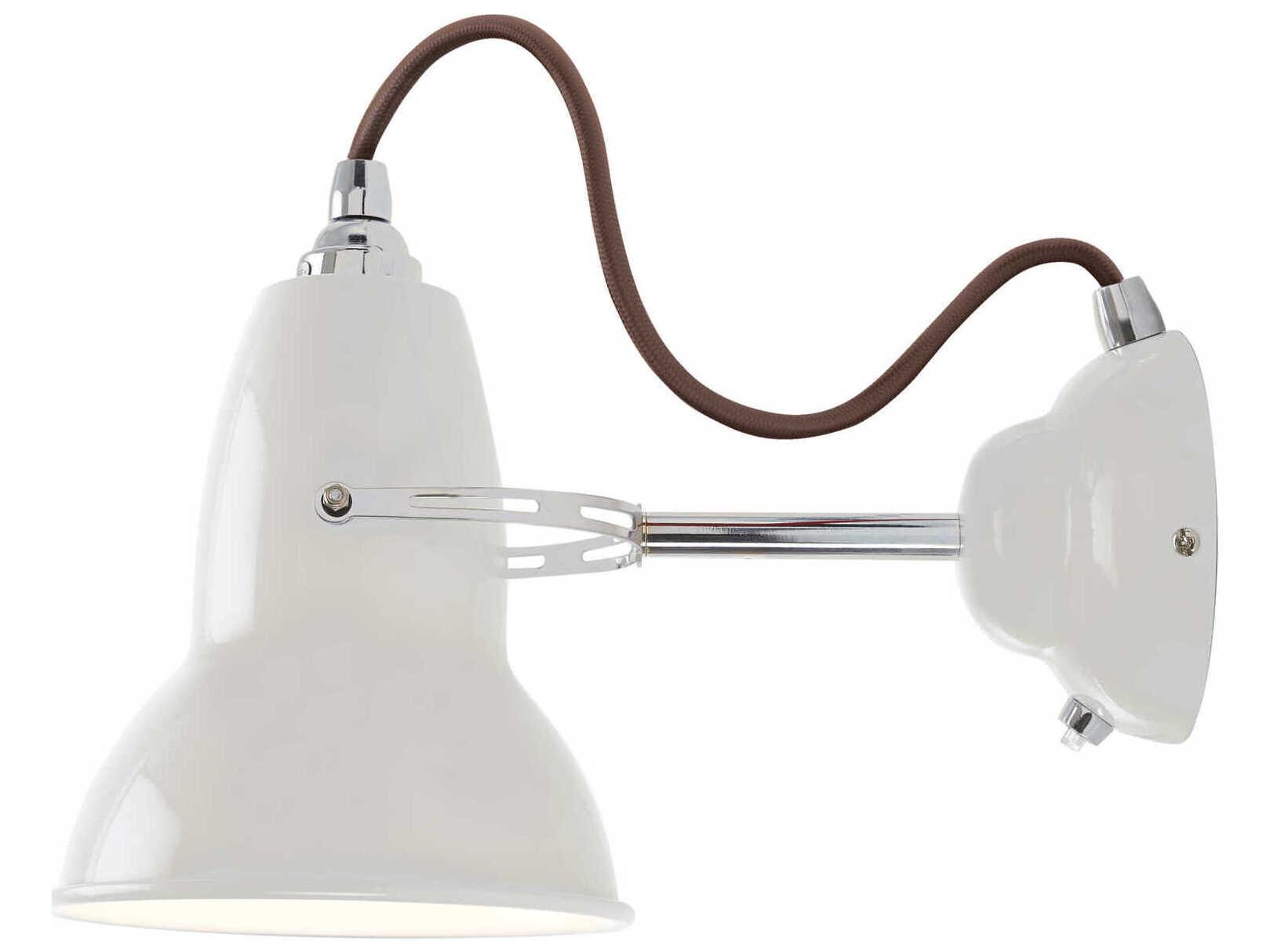 Anglepoise Original-1227 1-Light Linen White Off Wall Sconce