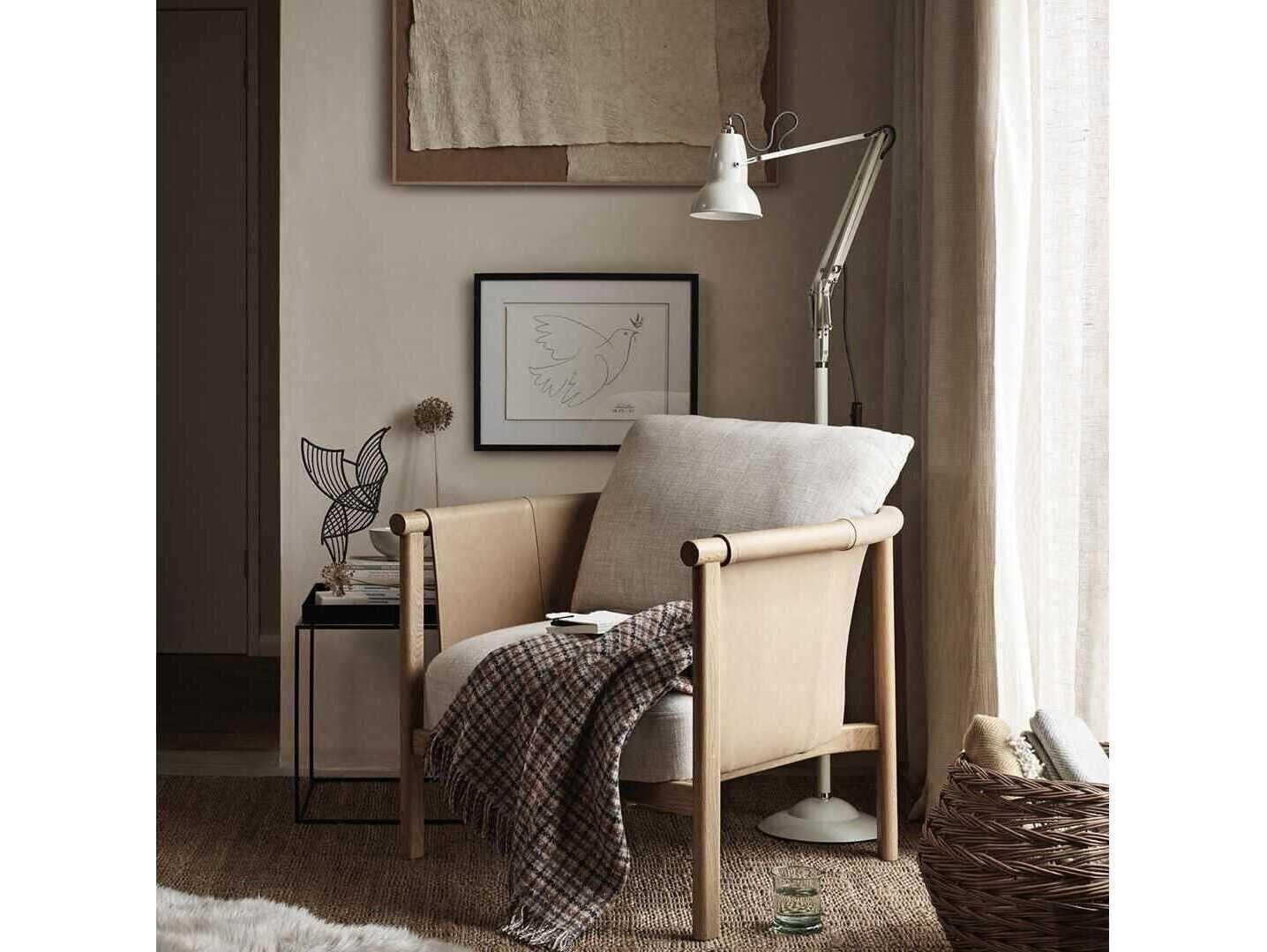 Anglepoise Original-1227 Linen White Floor Lamp