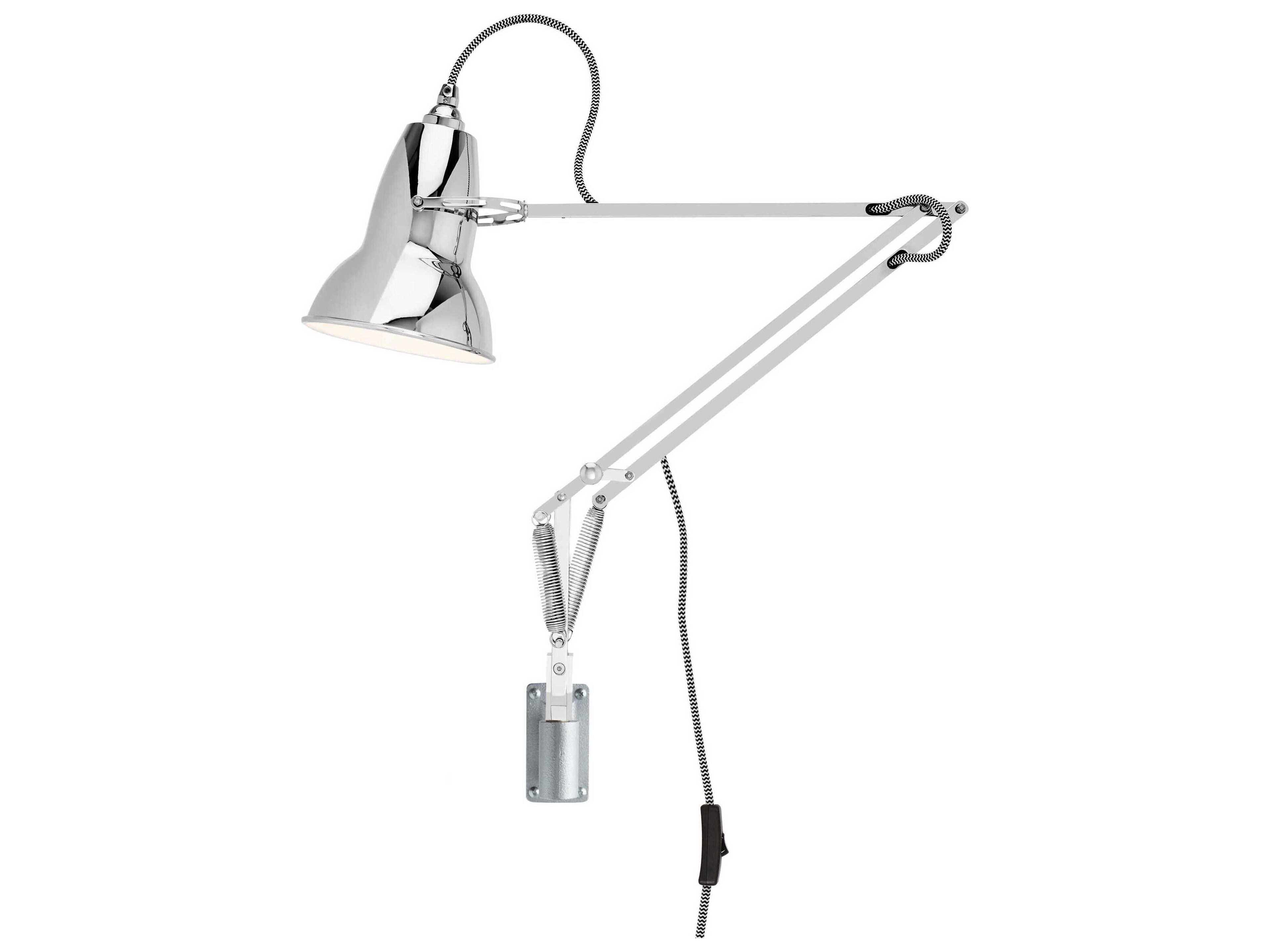Anglepoise Original-1227 1-Light Bright Chrome Swing Wall Sconce