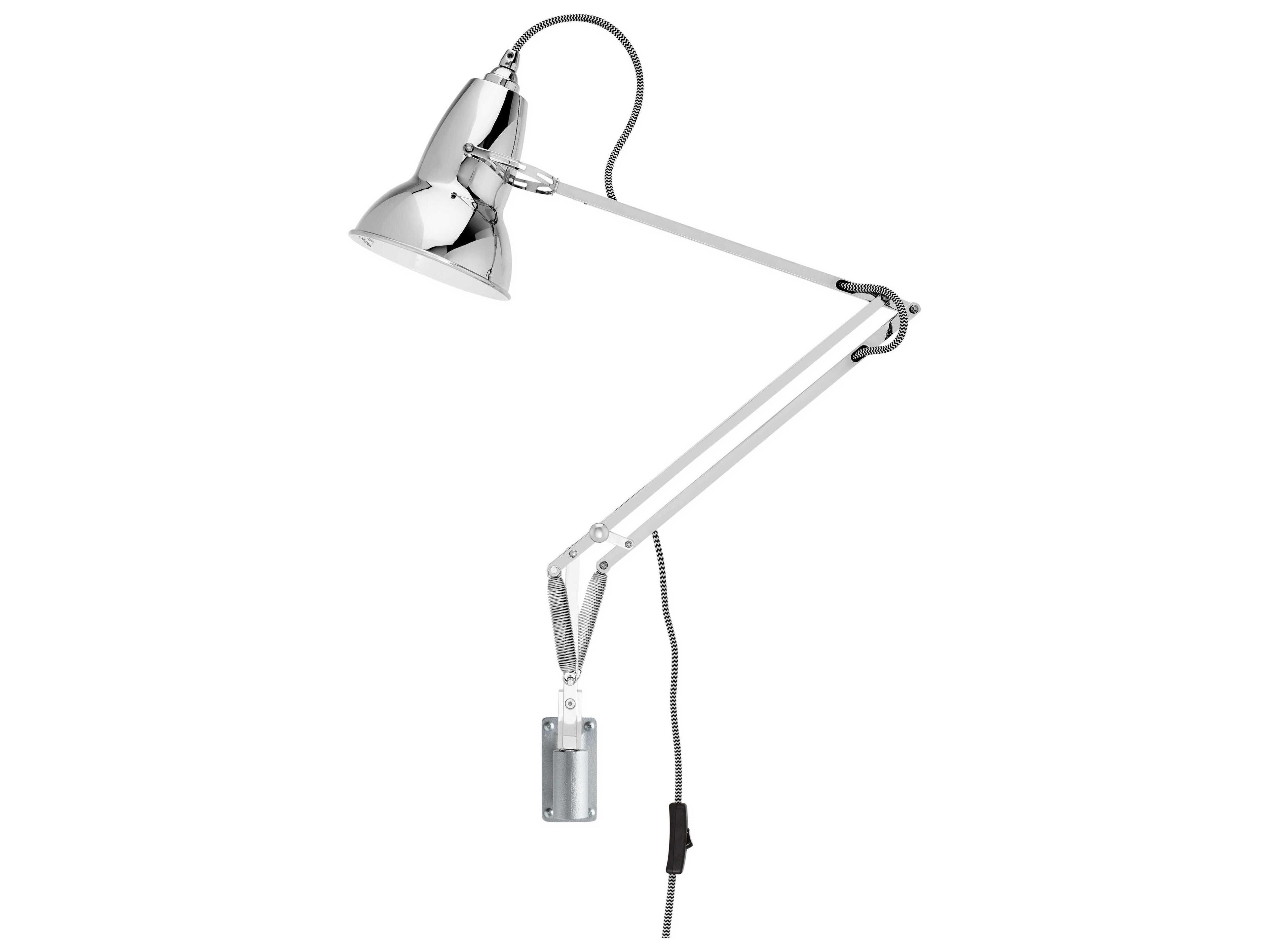 Anglepoise Original-1227 1-Light Bright Chrome Swing Wall Sconce