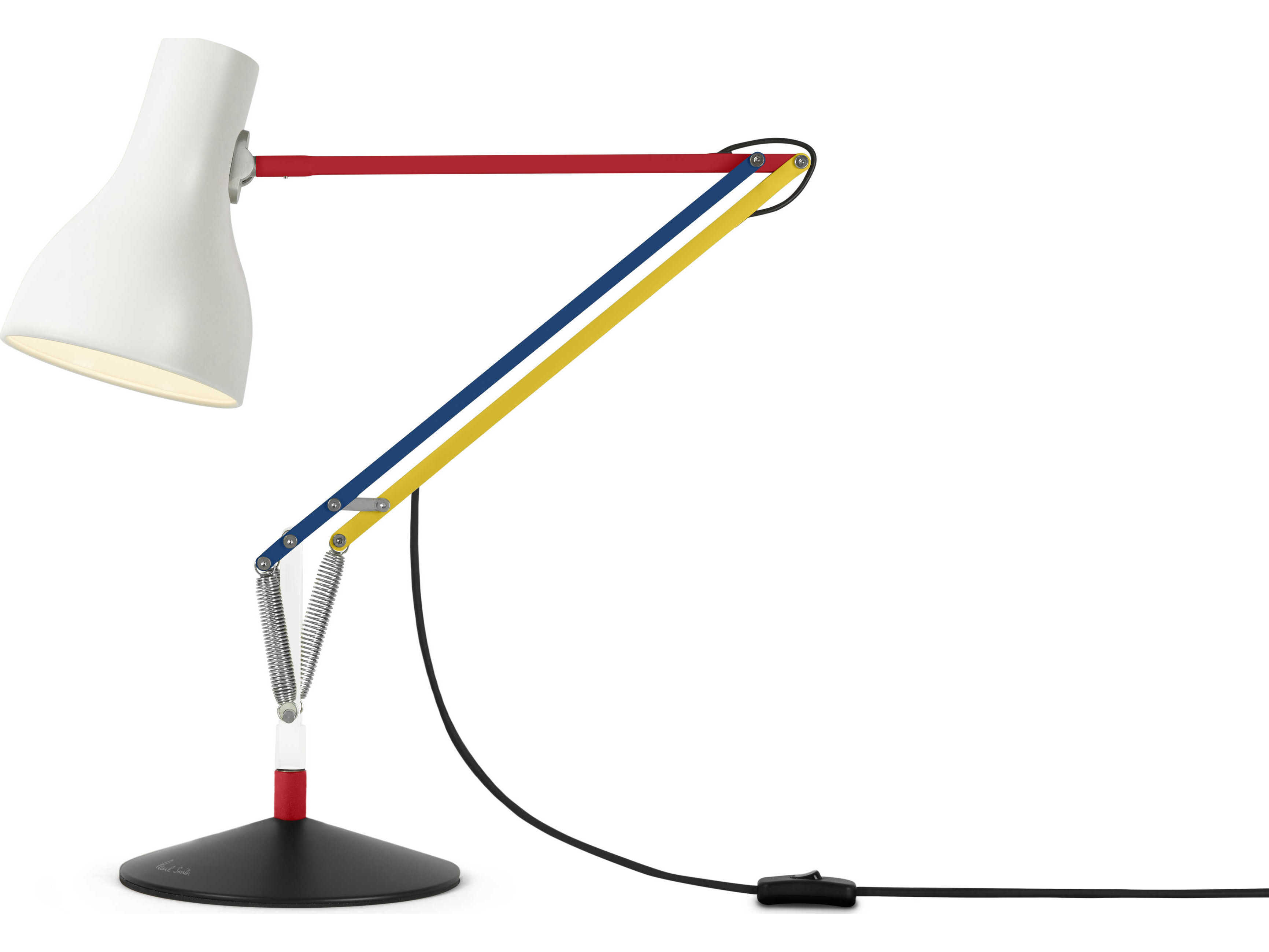 Anglepoise Type-75 Paul Smith Edition-3 White Desk Lamp
