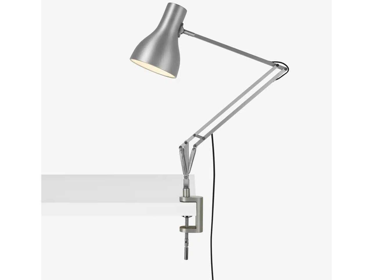 Anglepoise Type Range Silver Luster Desk Clamp