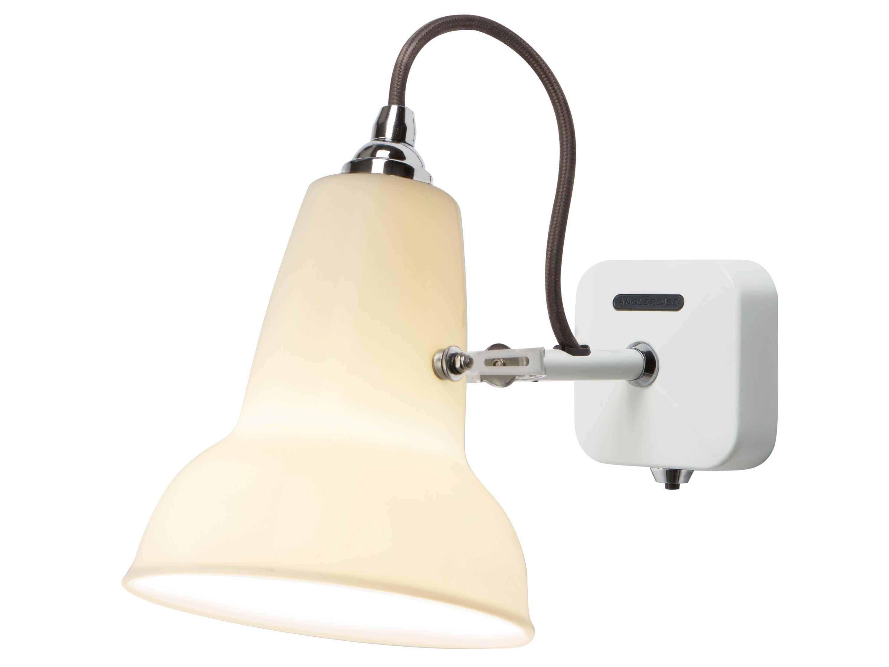 Anglepoise Original-1227 Mini 1-Light Pure White Wall Sconce