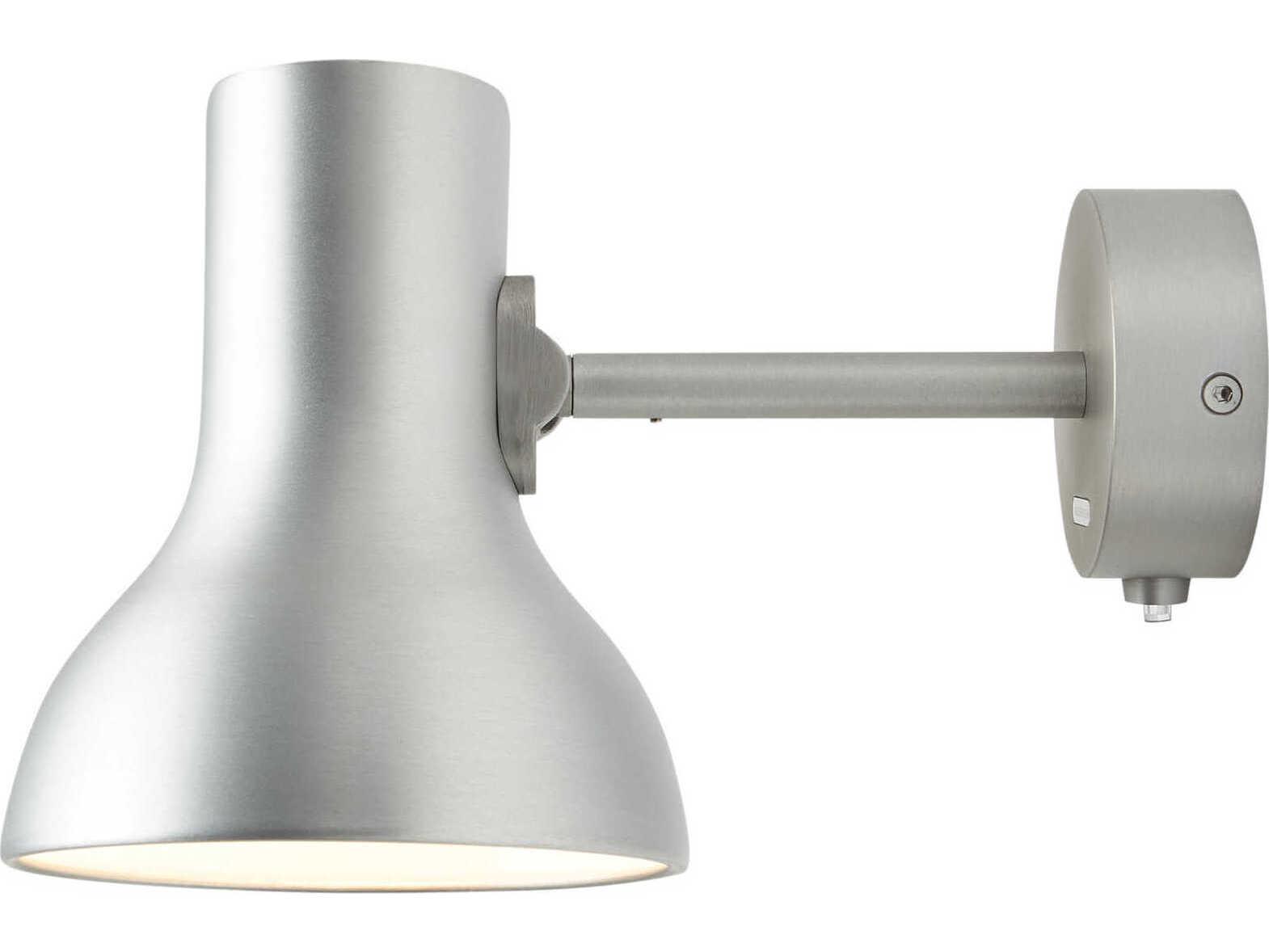 Anglepoise Type-75 Mini 1-Light Silver Luster Wall Sconce