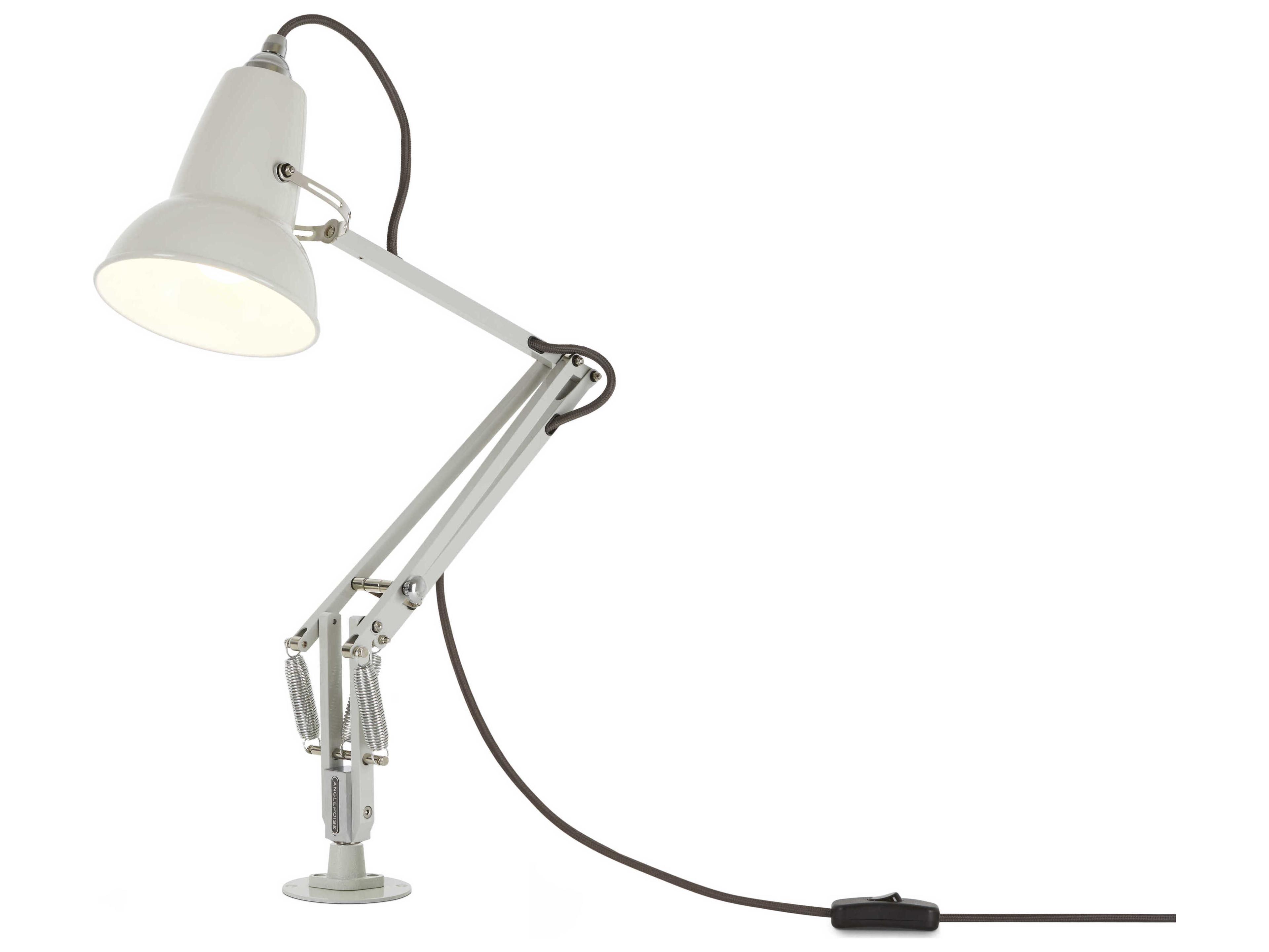 Anglepoise Original-1227 Mini Linen White Desk Lamp with Insert