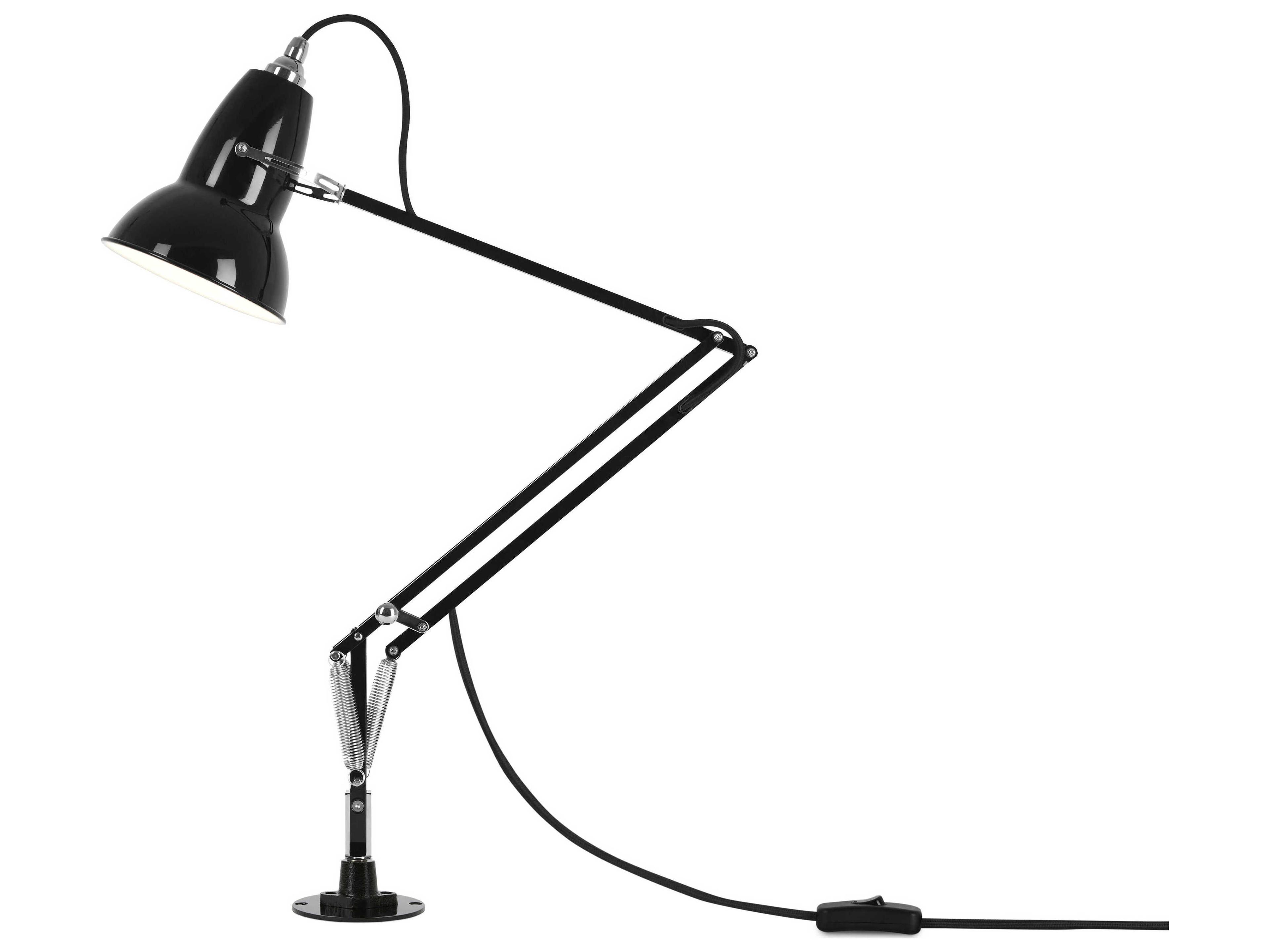 Anglepoise Original-1227 Jet Black Desk Lamp with Insert