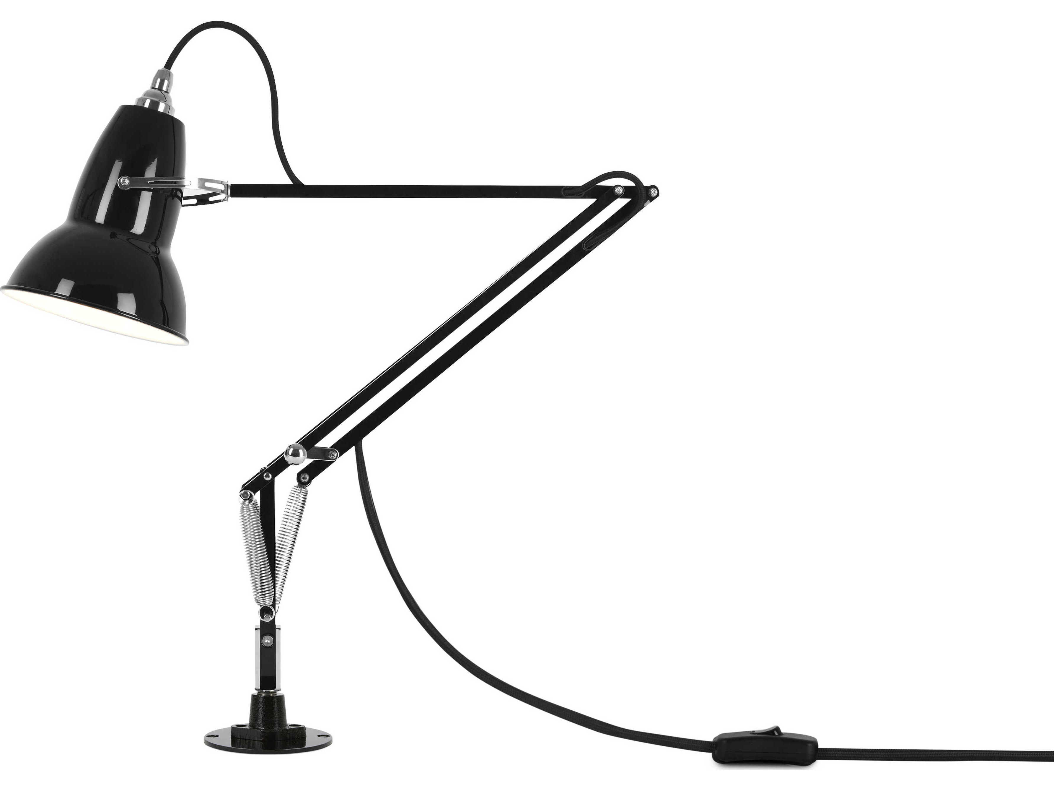 Anglepoise Original-1227 Jet Black Desk Lamp with Insert